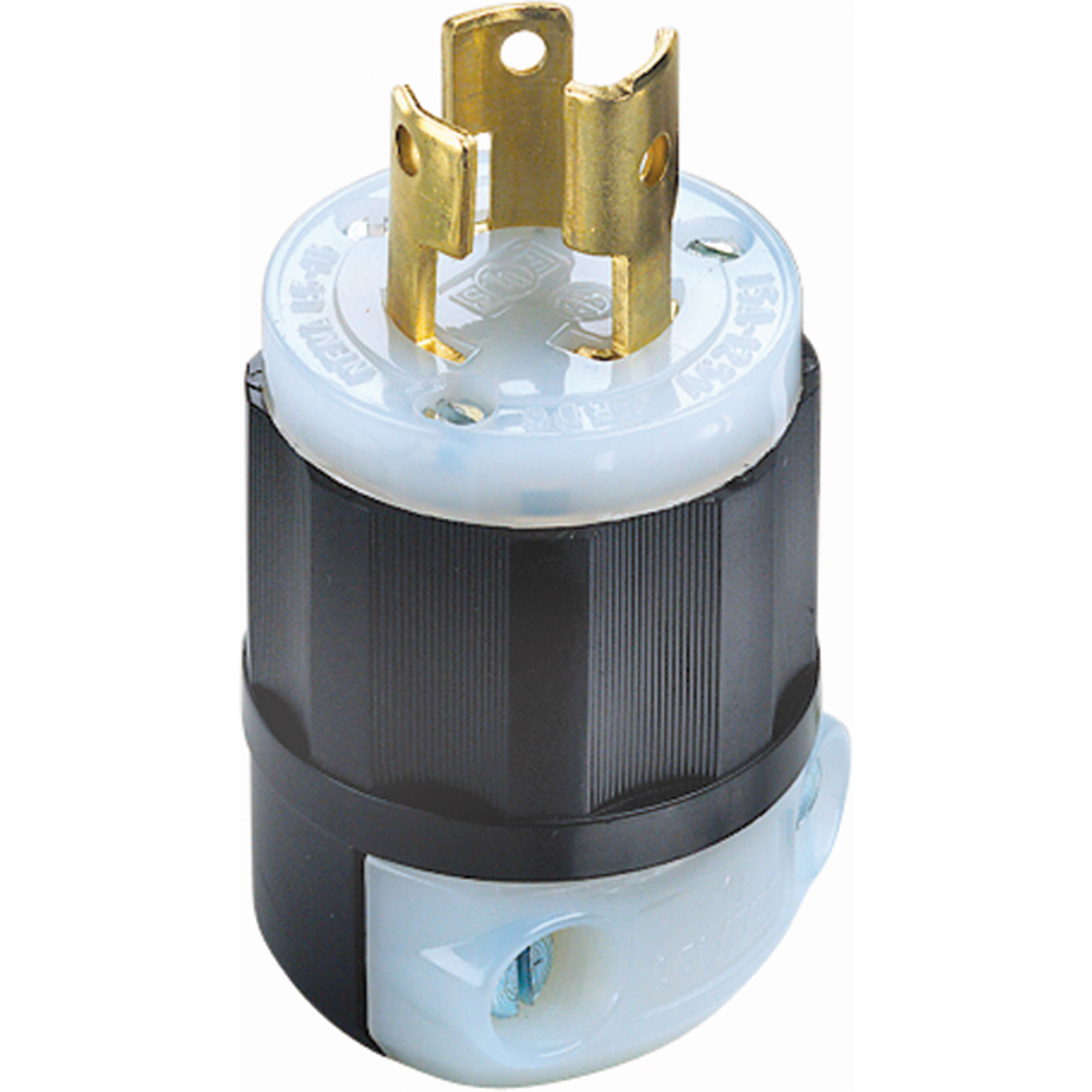 Dispositif verrouillable de qualité industrielle, Nylon, 15 A, 125 V, L5-15P