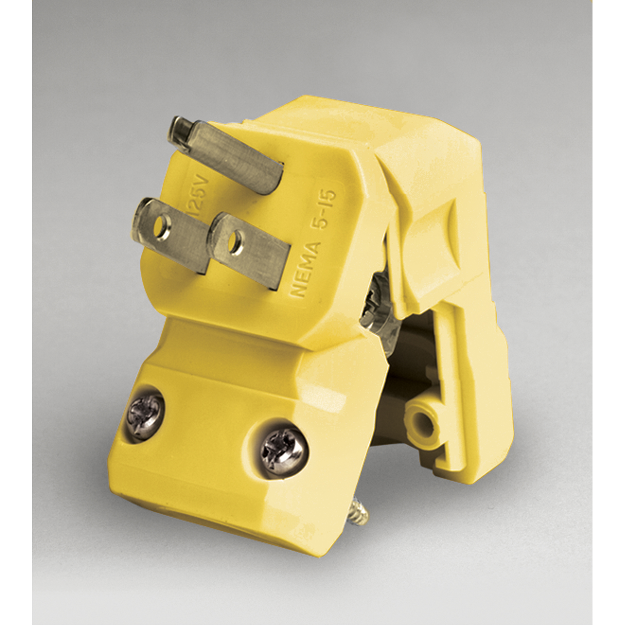 Fiche à lame droite de qualité commerciale, Nylon, 15 A, 125 V – Image 2