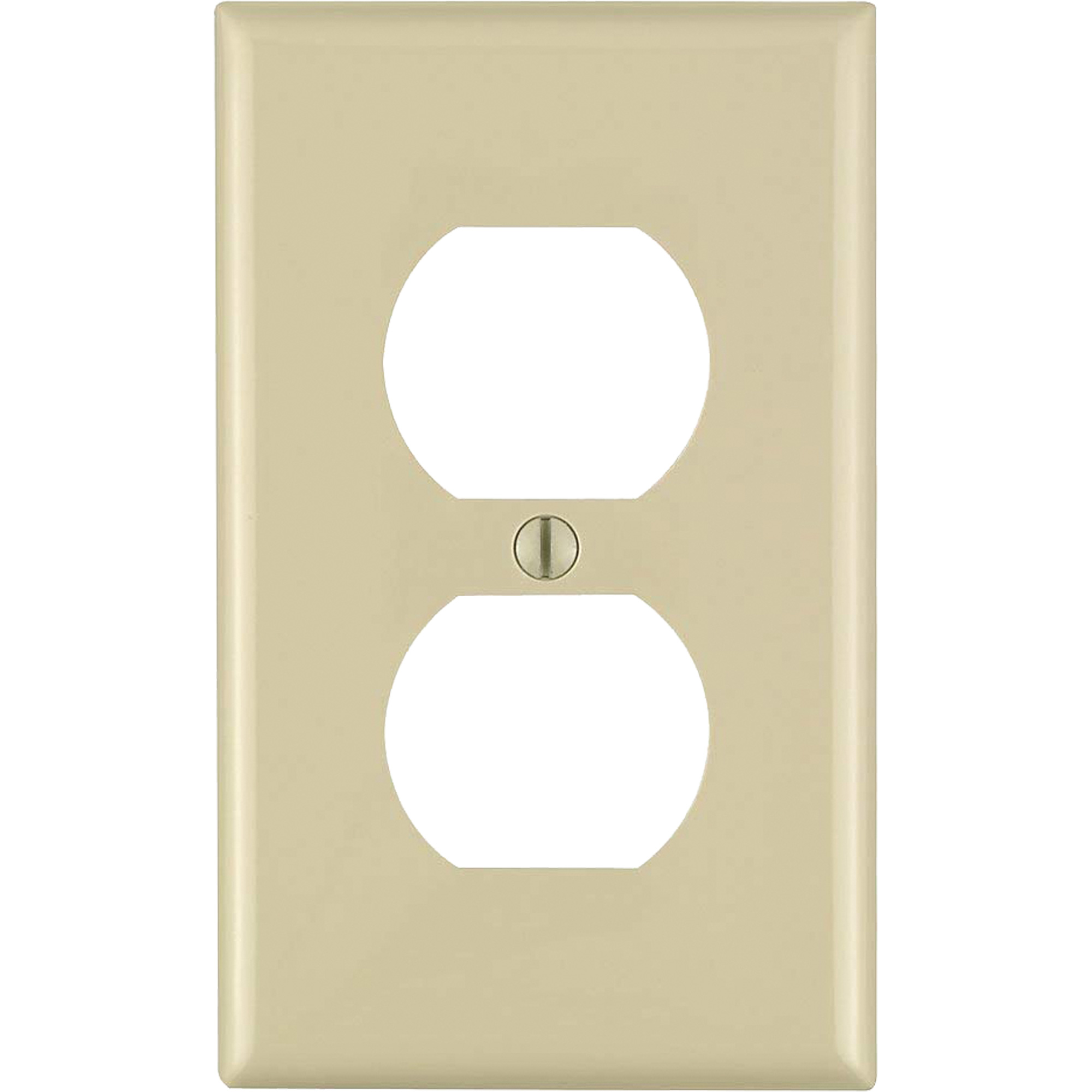 Plaque murale pour prise double