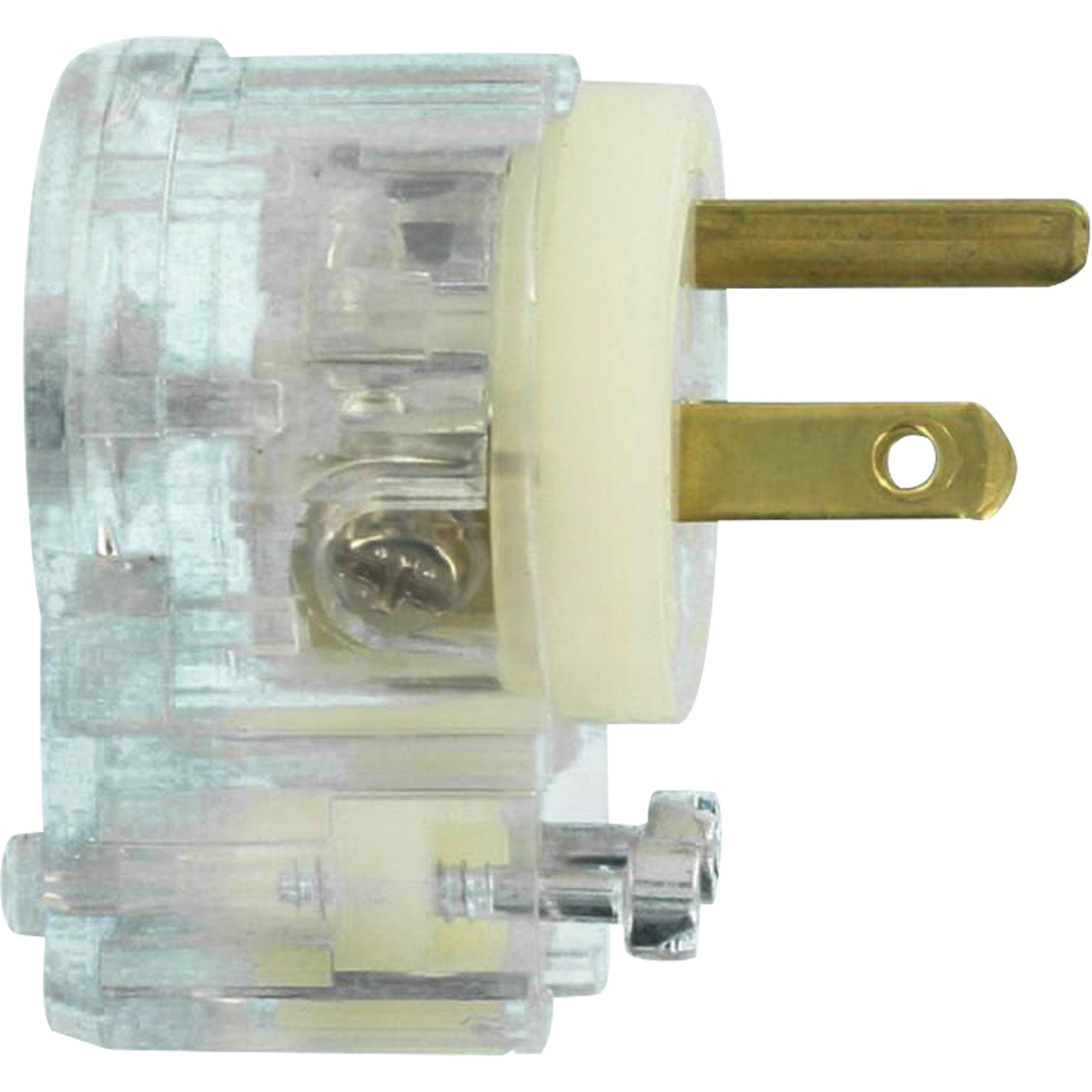 Prise de rallonge à angle de qualité hospitalière, Nylon, 15 A, 125 V