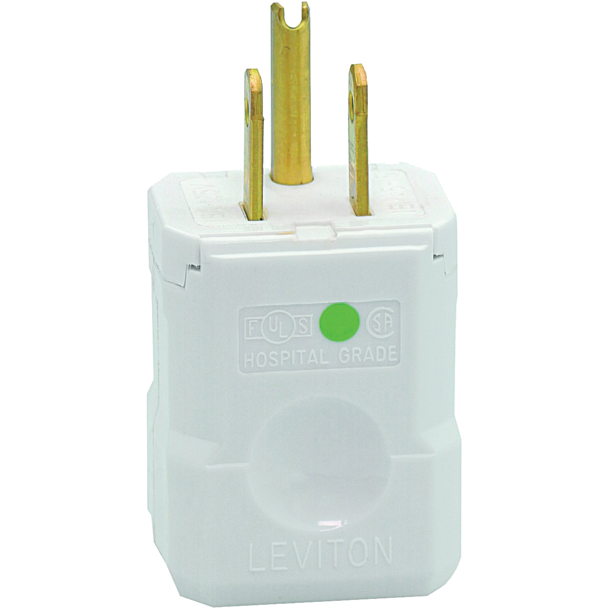 Prise de rallonge de qualité hospitalière, Nylon, 15 A, 125 V