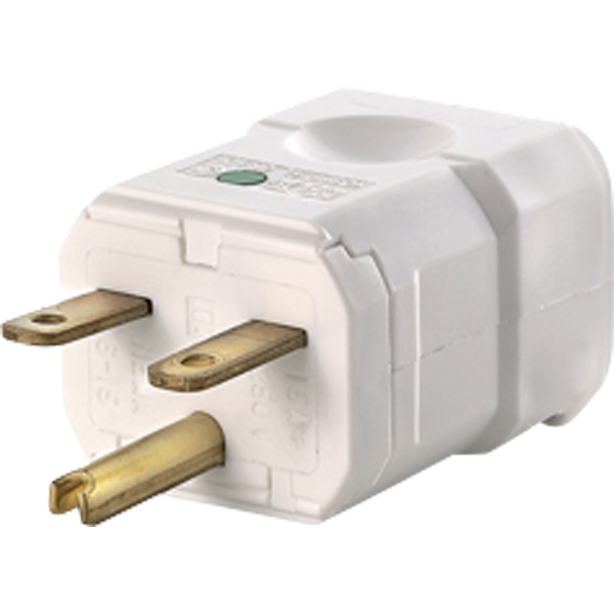 Prise de rallonge de qualité hospitalière, Nylon, 15 A, 250 V