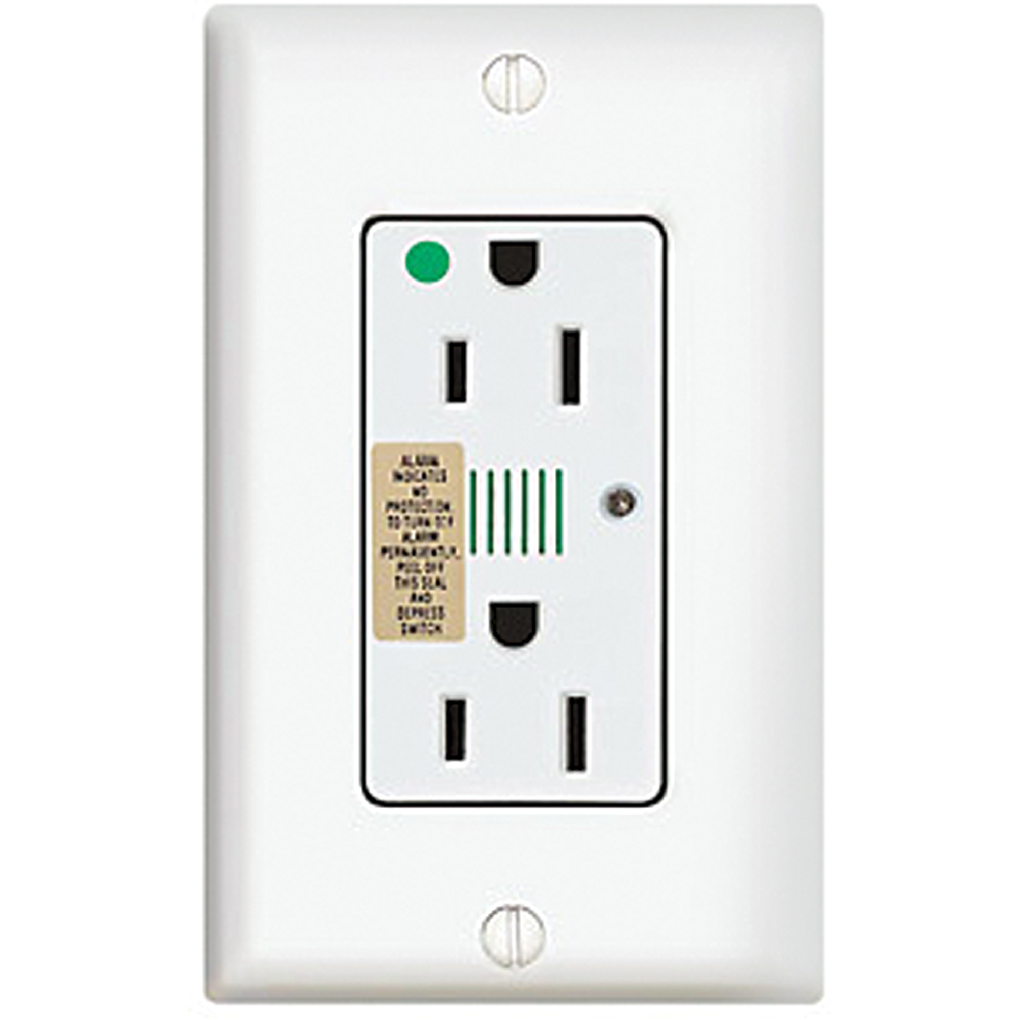PRISE,QUAL.HOPITAL,SURTENSION 15A120V CA BLANC