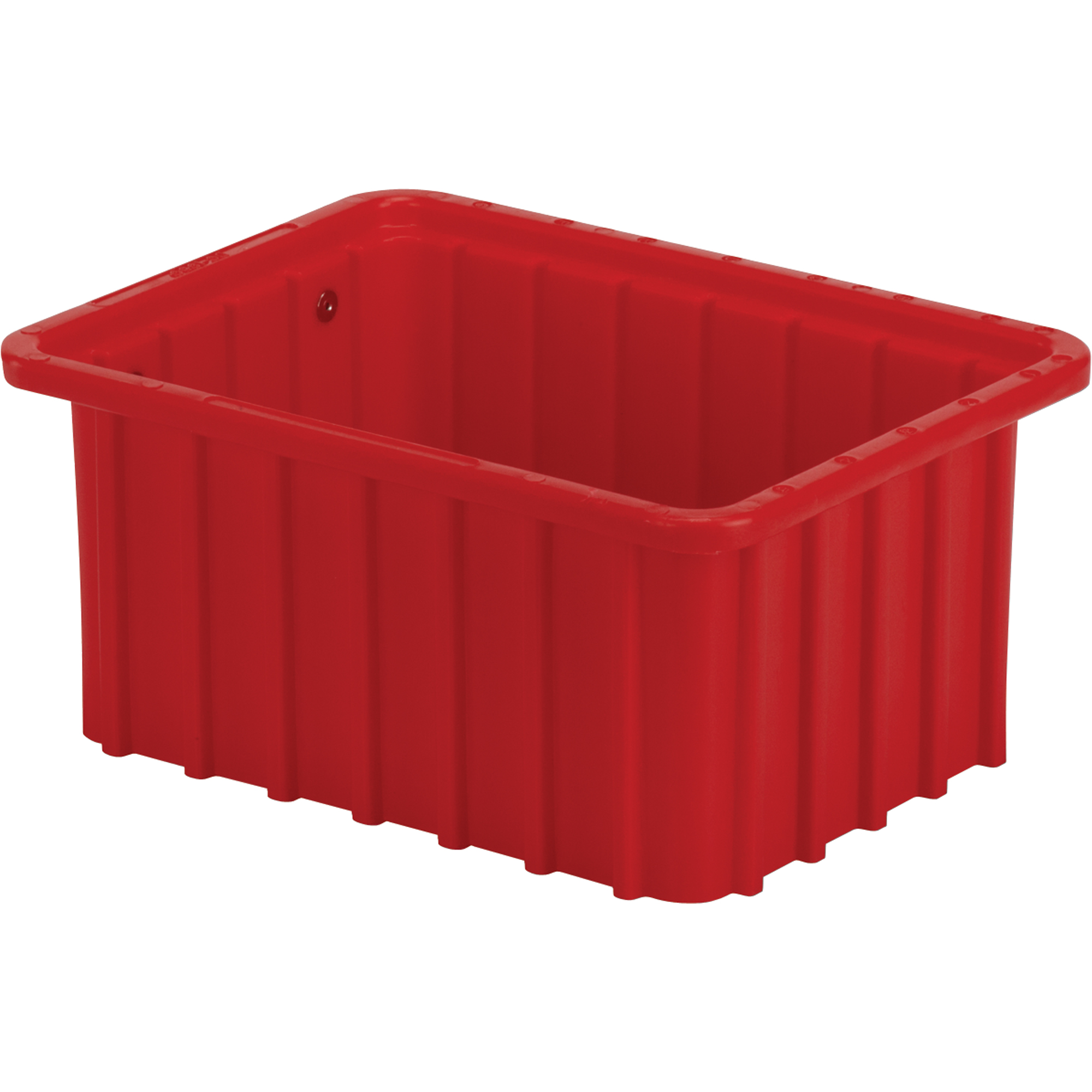 Contenant Divider Box, Polyéthylène, 9,8" la x 7,3" p x 5" h, Rouge