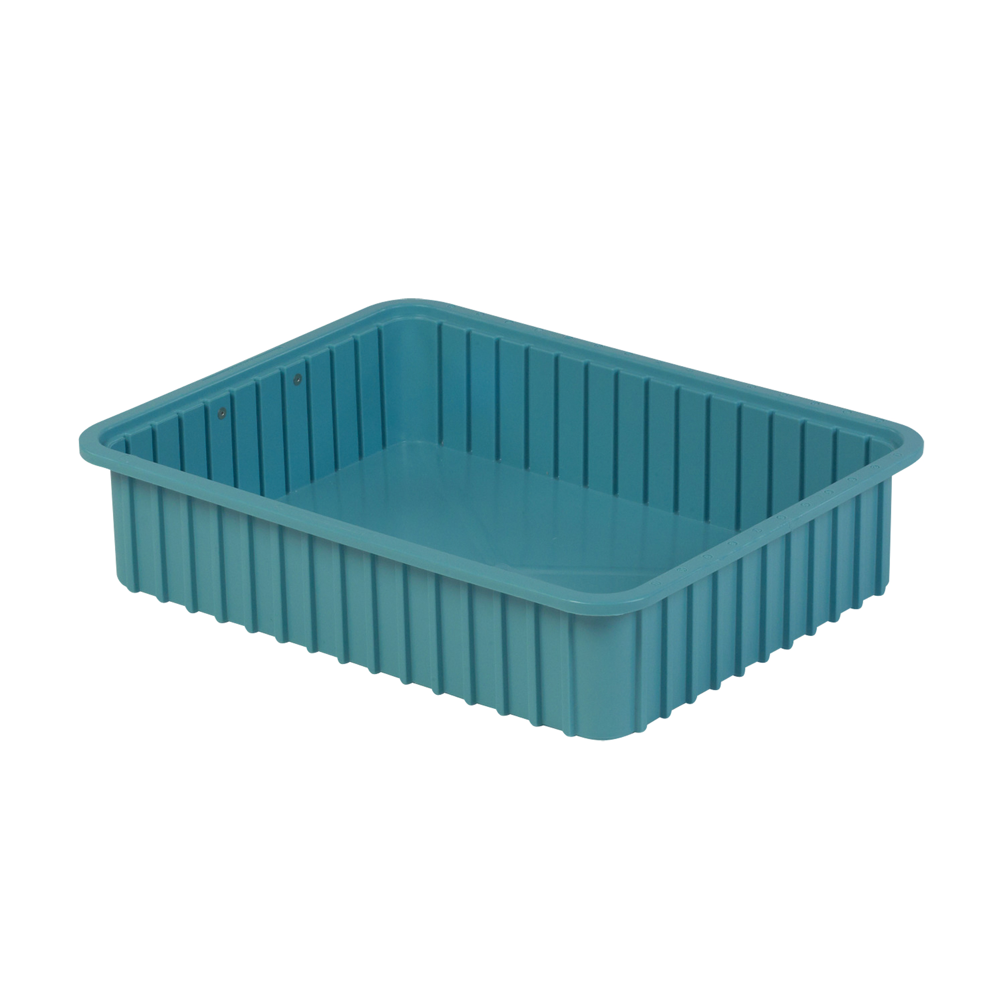Contenants Divider BoxMD, Polyéthylène, 22,4" la x 17,4" p x 5" h, Bleu pâle