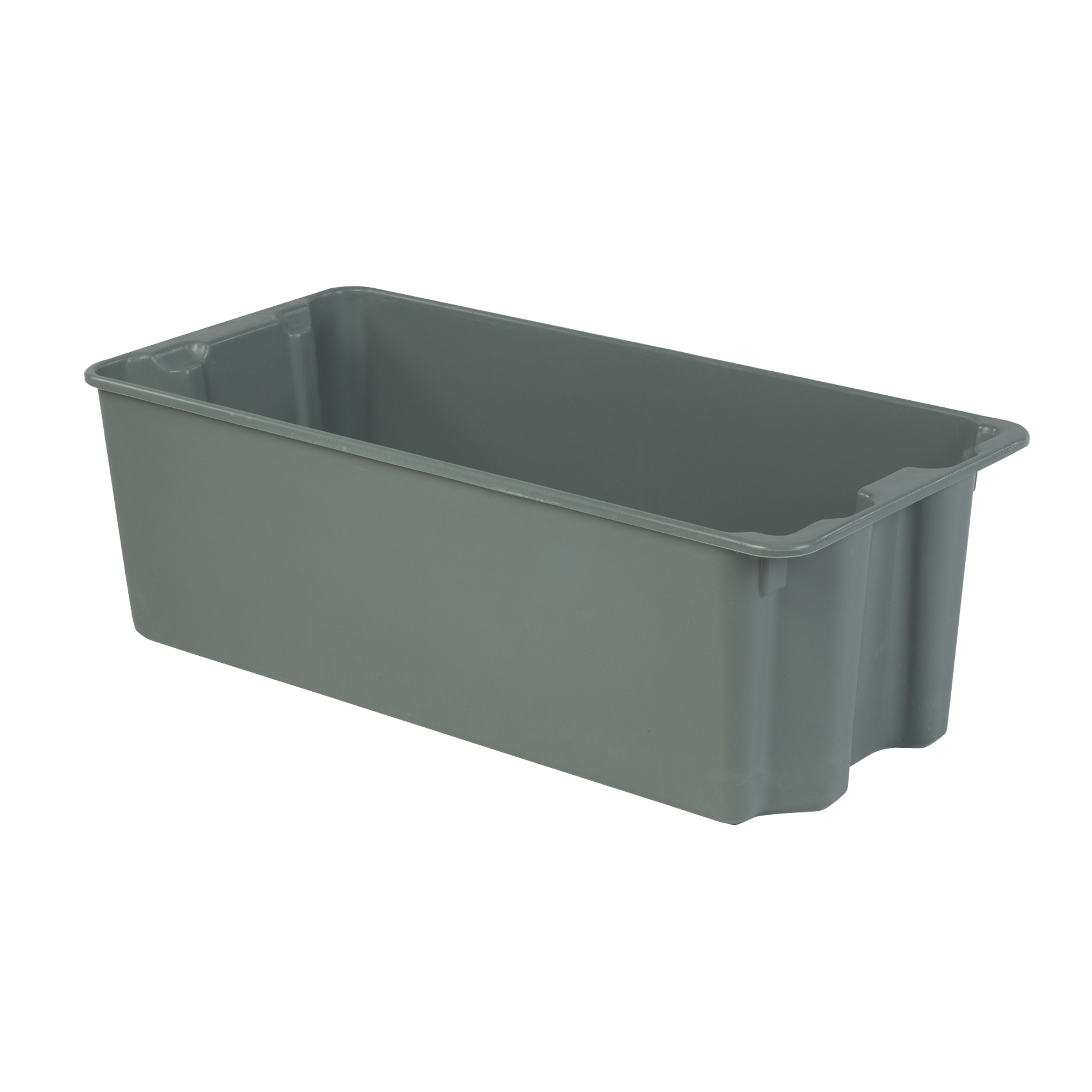 Contenants Stack-N-NestMD de Plexton, 20,1" la x 42,5" p x 14,1" h, Gris