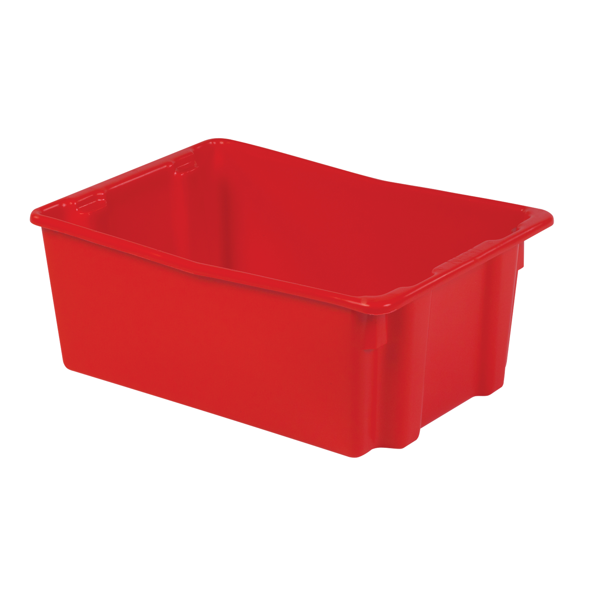 Contenants Stack-N-NestMD Polylewton, 10,5" x 26,1" x 18,7", Rouge