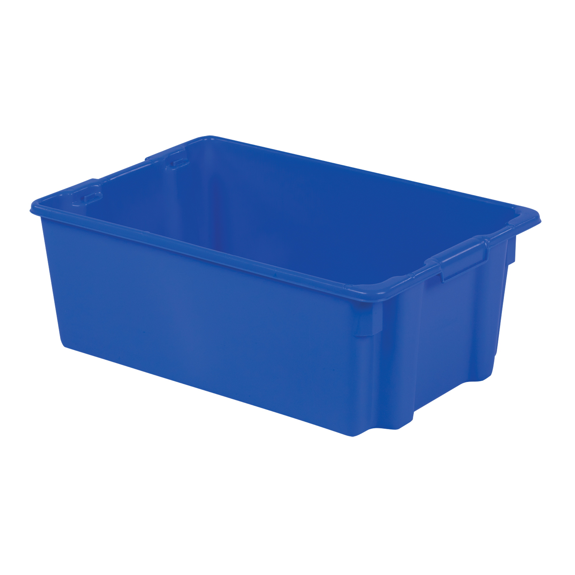 Contenants Stack-N-NestMD Polylewton, 10,5" x 28,4" x 18,7", Bleu