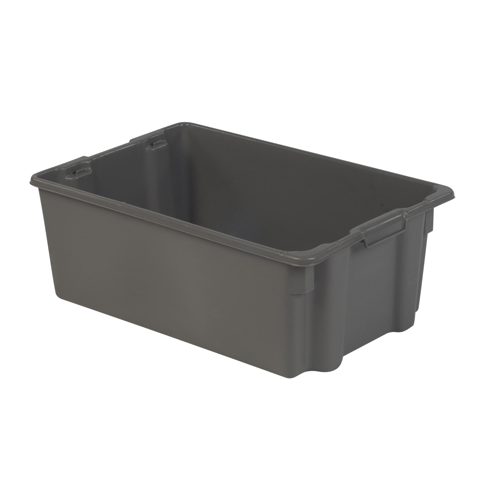 Contenants Stack-N-NestMD Polylewton, 10,5" x 28,4" x 18,7", Gris