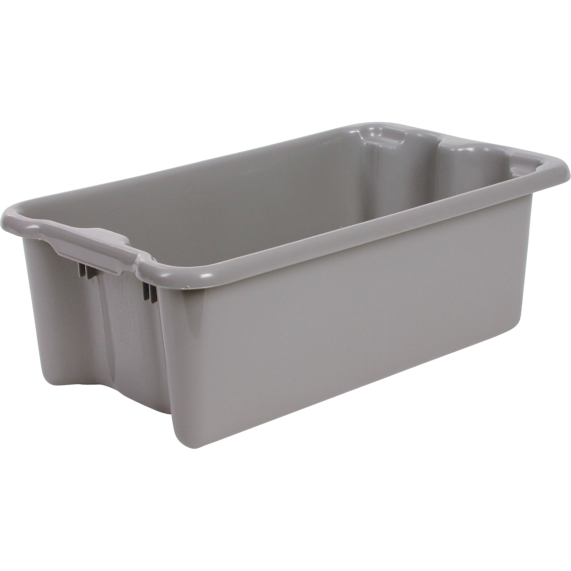 Contenants Stack-N-NestMD Polylewton, 12,1" x 19,4" x 12,9", Gris