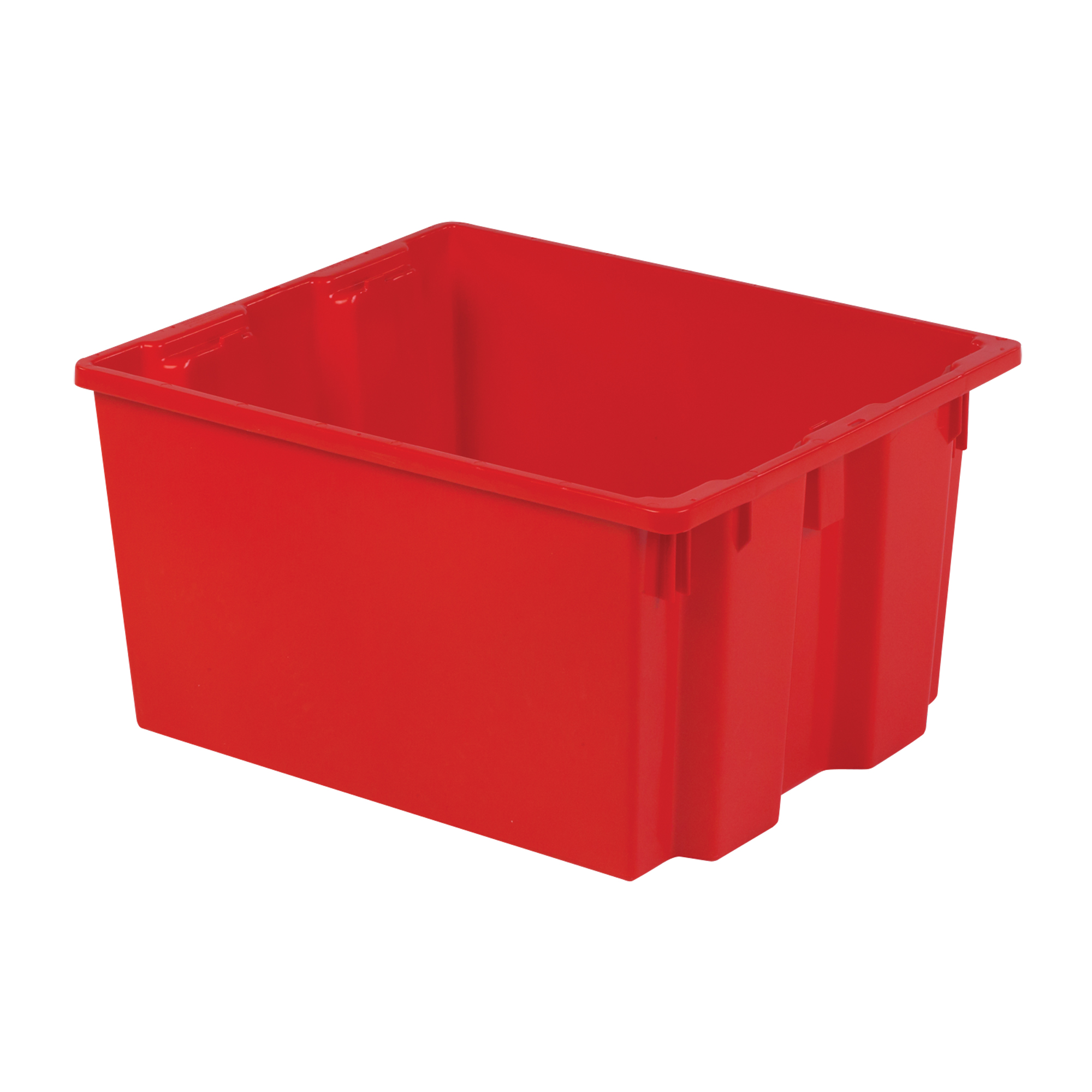 Contenants Stack-N-NestMD Polylewton, 13" x 24" x 20", Rouge