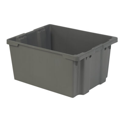 Contenants Stack-N-NestMD Polylewton, 15,1" x 30,1" x 24", Gris