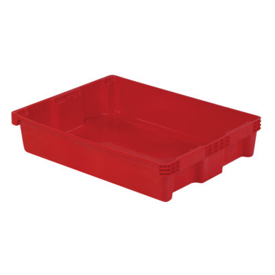 Contenants Stack-N-NestMD Polylewton, 6,1" x 29,6" x 22,4", Rouge