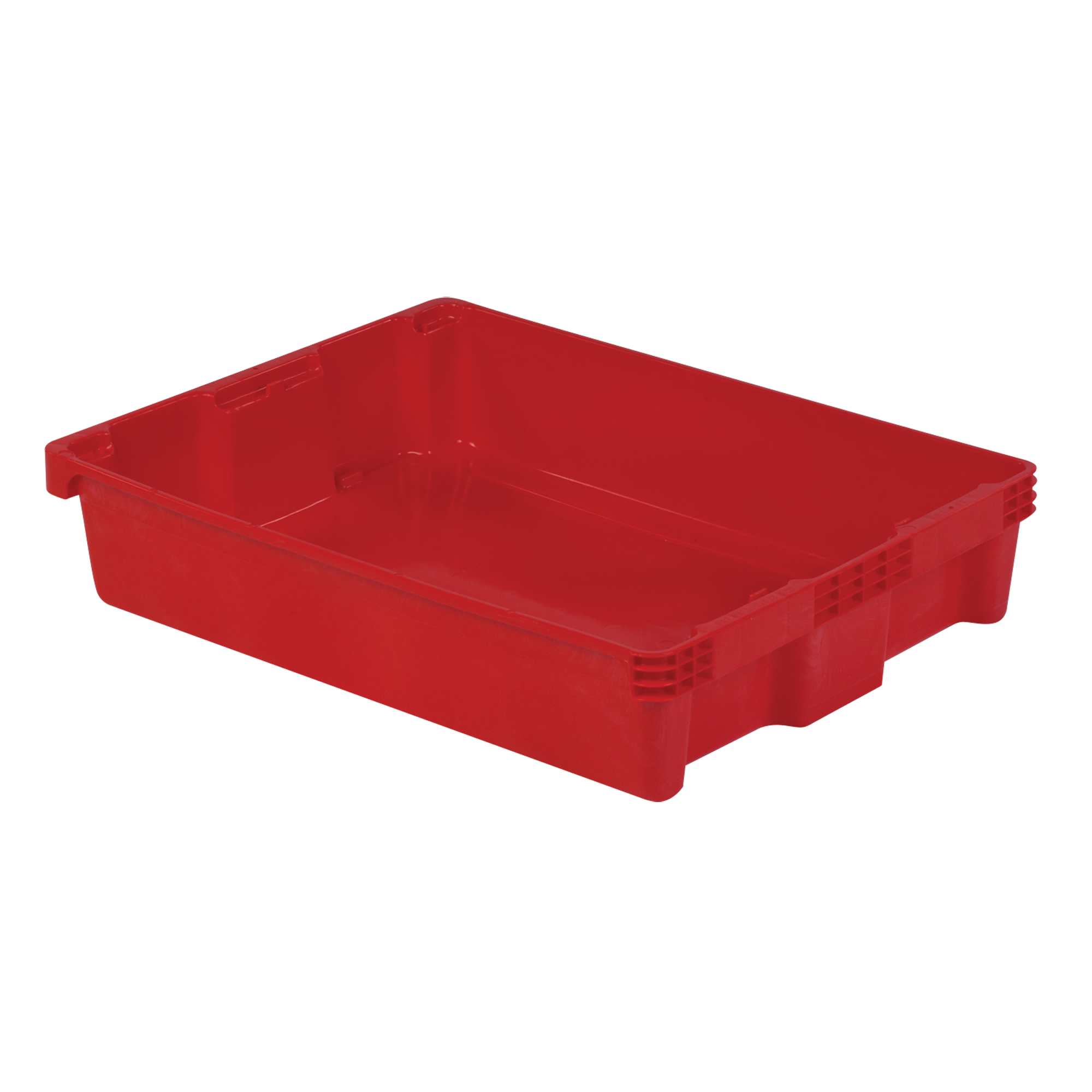 Contenants Stack-N-NestMD Polylewton, 6,1" x 29,6" x 22,4", Rouge