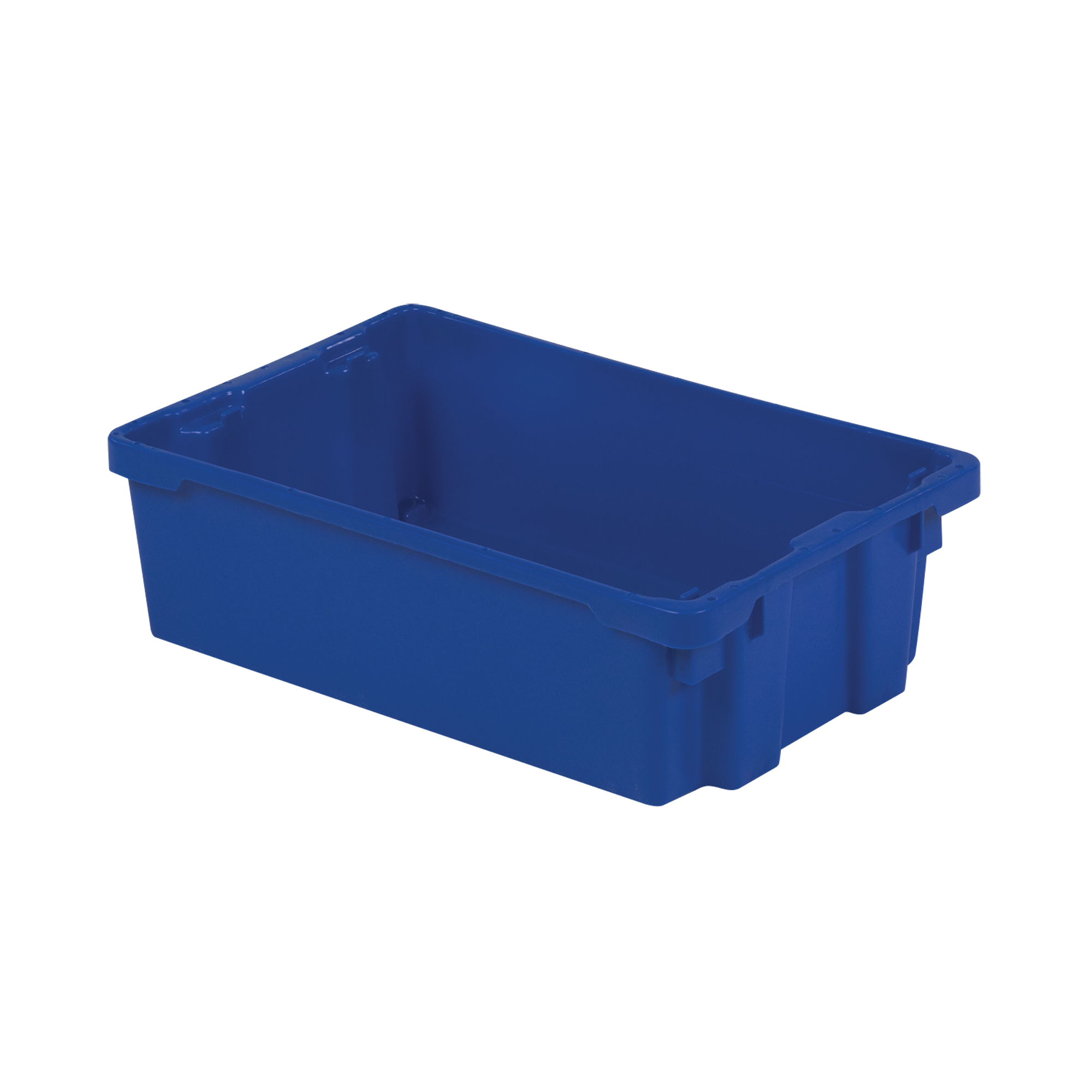 Contenants Stack-N-NestMD Polylewton, 6,2" x 20,1" x 13", Bleu