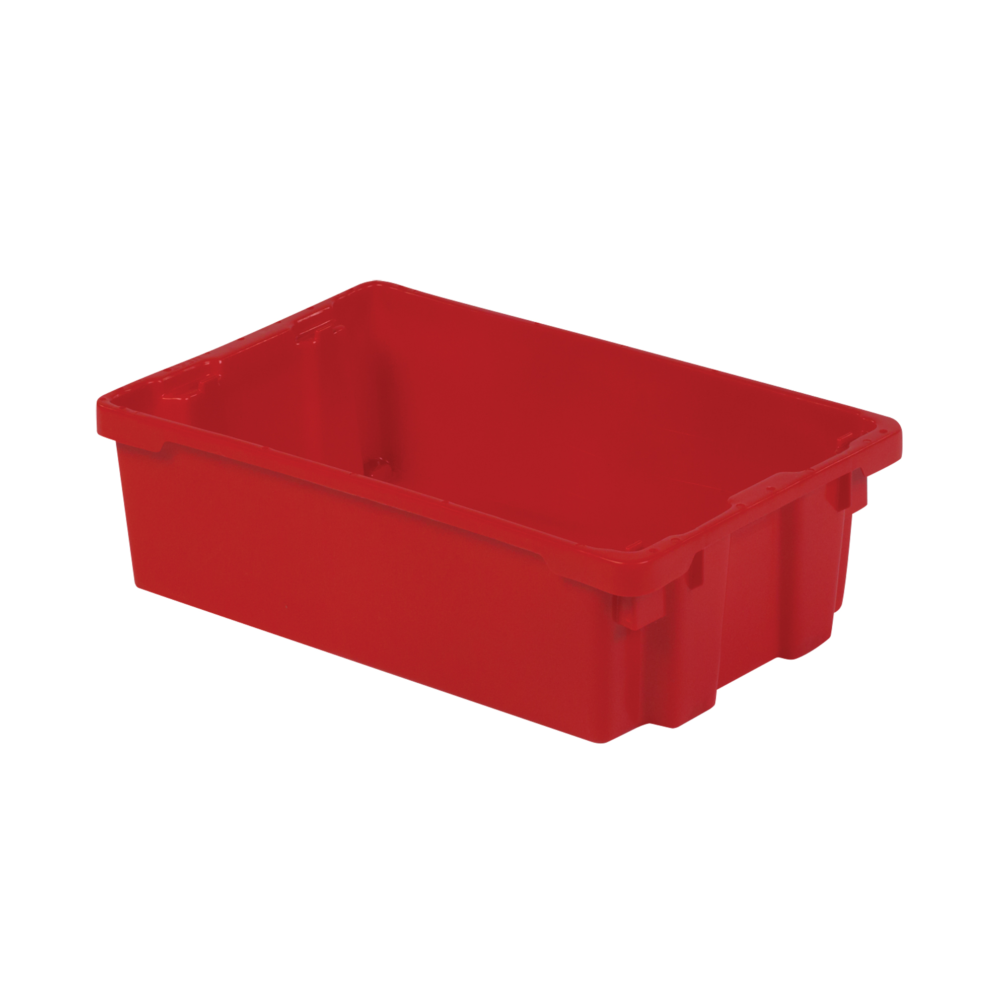 Contenants Stack-N-NestMD Polylewton, 6,2" x 20,1" x 13", Rouge