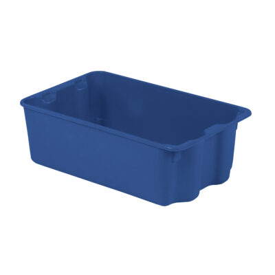 Contenants Stack-N-NestMD Polylewton, 7,9" x 24" x 14,1", Bleu