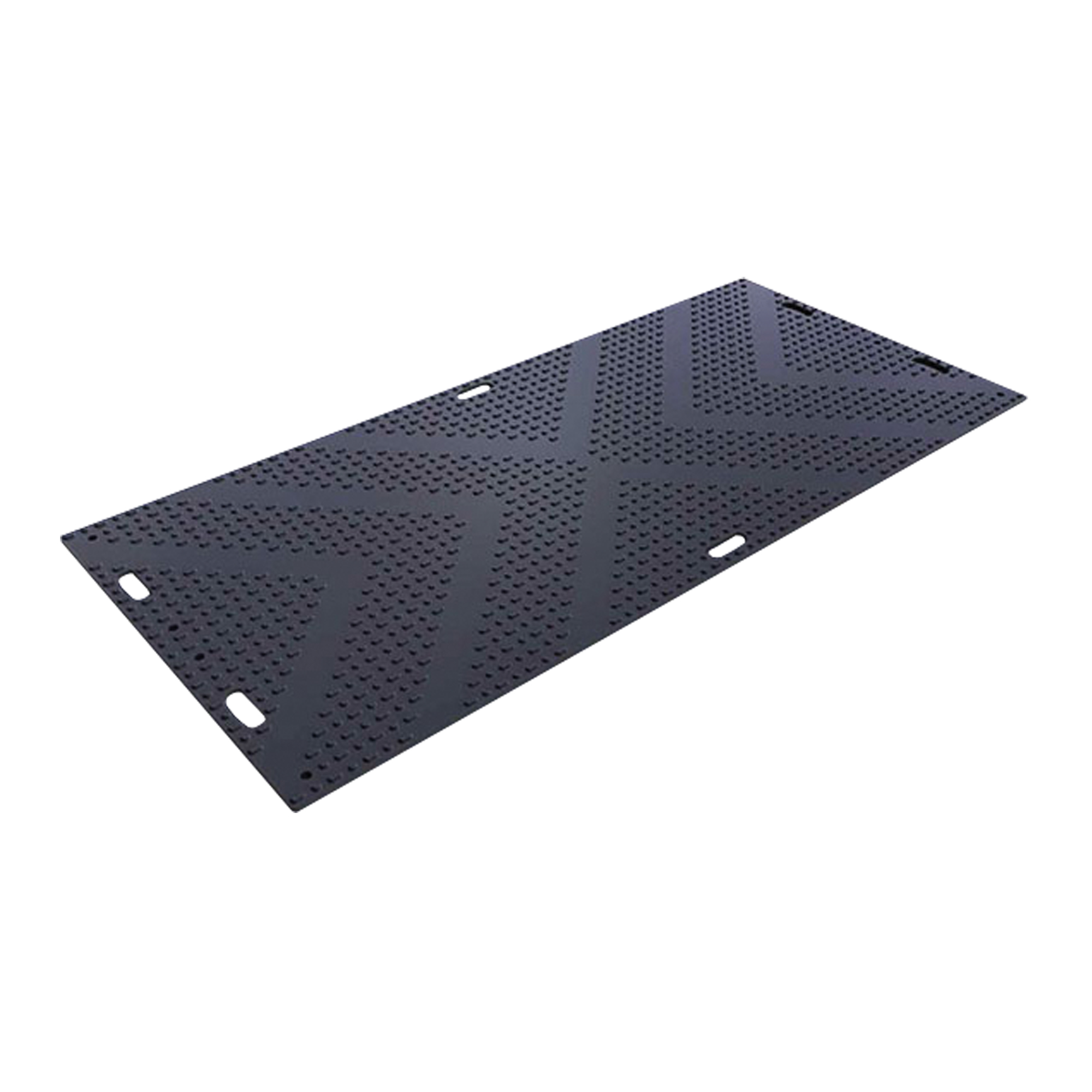 Protecteur de sol LibertyMatMD d'usage moyen, 4' x 8', Polyéthylène haute densité, Texturé, Noir
