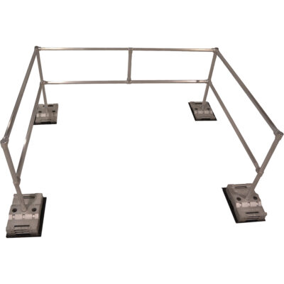 Système RoofGuard classique - Trousses emballées, Aluminium, 72" la x 108" lo x 42" ha