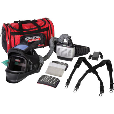 APR motorisé auto-assombrissant VIKINGMC 3250D FGSMD avec batterie standard, Masque de soudage, Pile Lithium-ion
