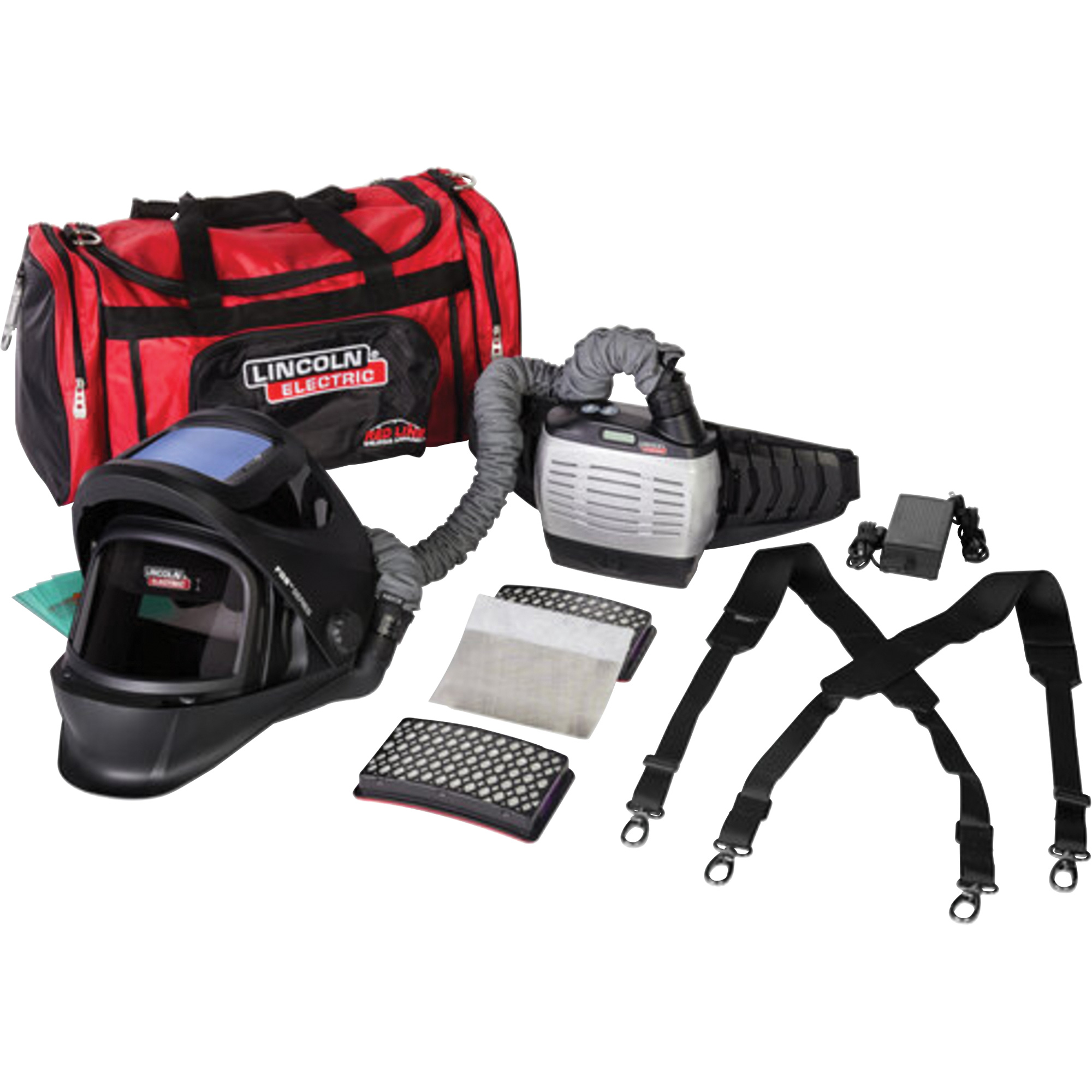 APR motorisé auto-assombrissant VIKINGMC 3250D FGSMD avec batterie standard, Masque de soudage, Pile Lithium-ion
