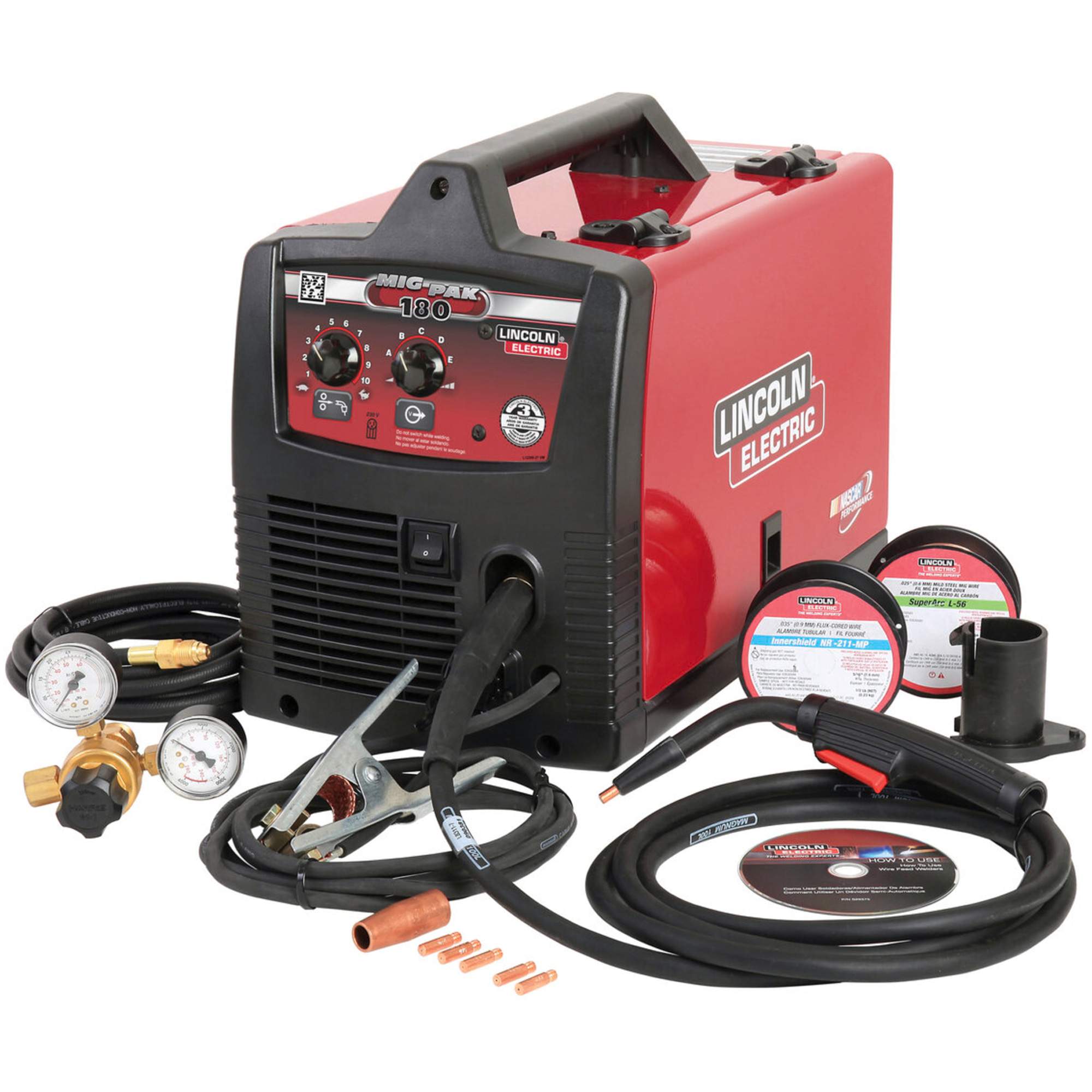 Machine à souder avec dévidoir de fil MIGMD 180, 208 V/230 V, 1 Ph, 60 Hz