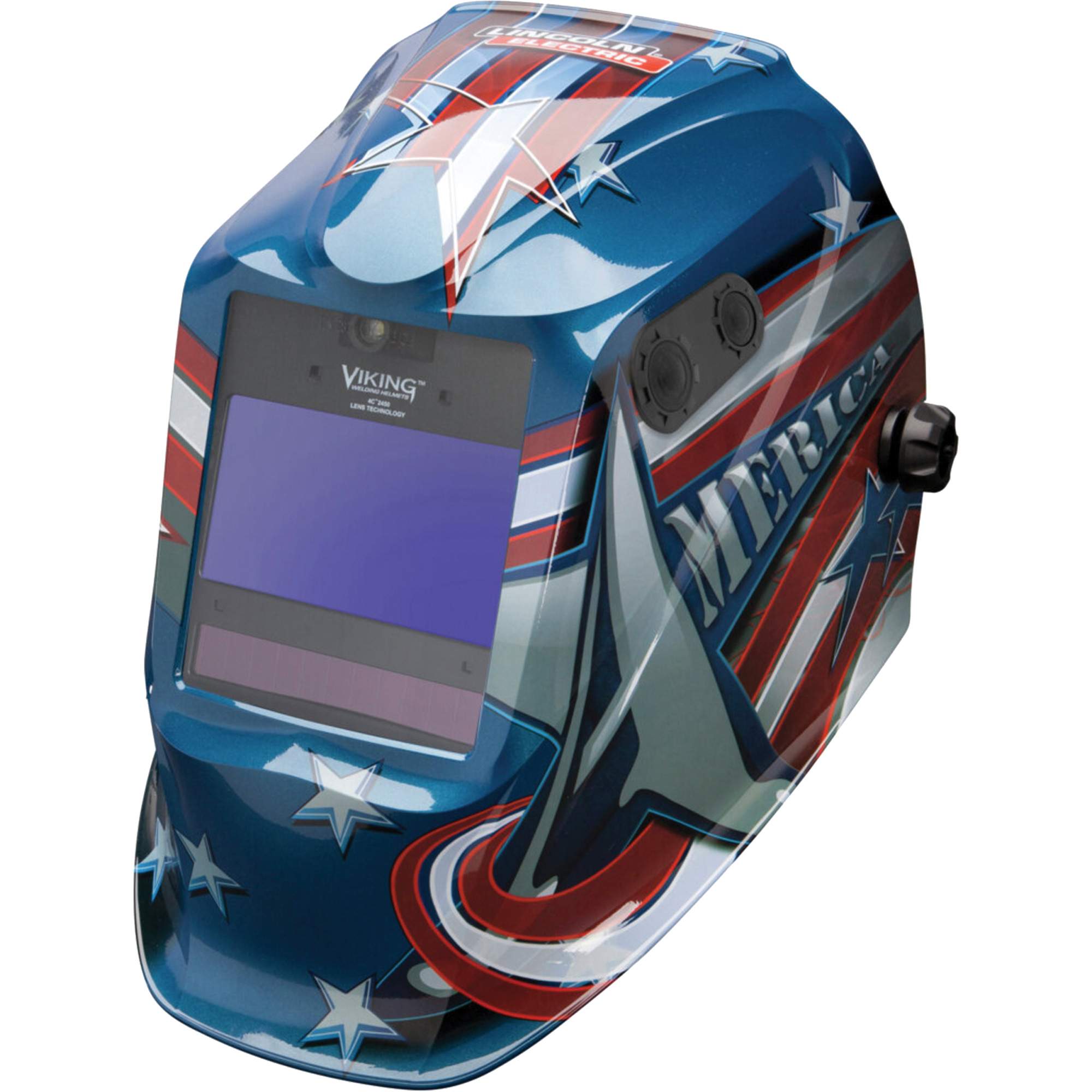 Masque de soudage VIKINGMC 2450 série ADV All AmericanMD, 3,82" lo x 2,44" la Champ de vision, Teinte 5 - 13