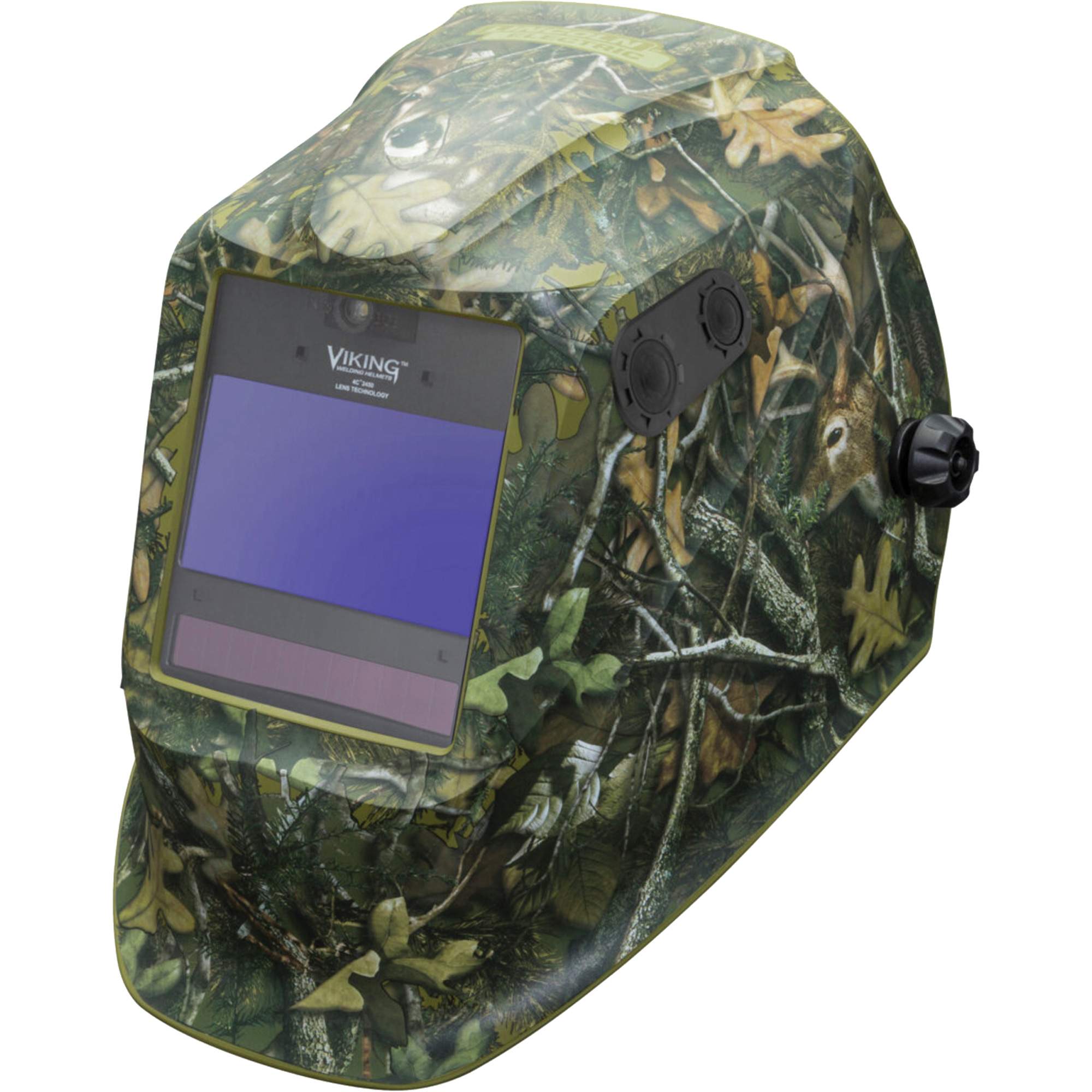 Masque de soudage VIKINGMC 2450 série ADV White Tail CamoMD, 3,82" lo x 2,44" la Champ de vision, Teinte 5 - 13
