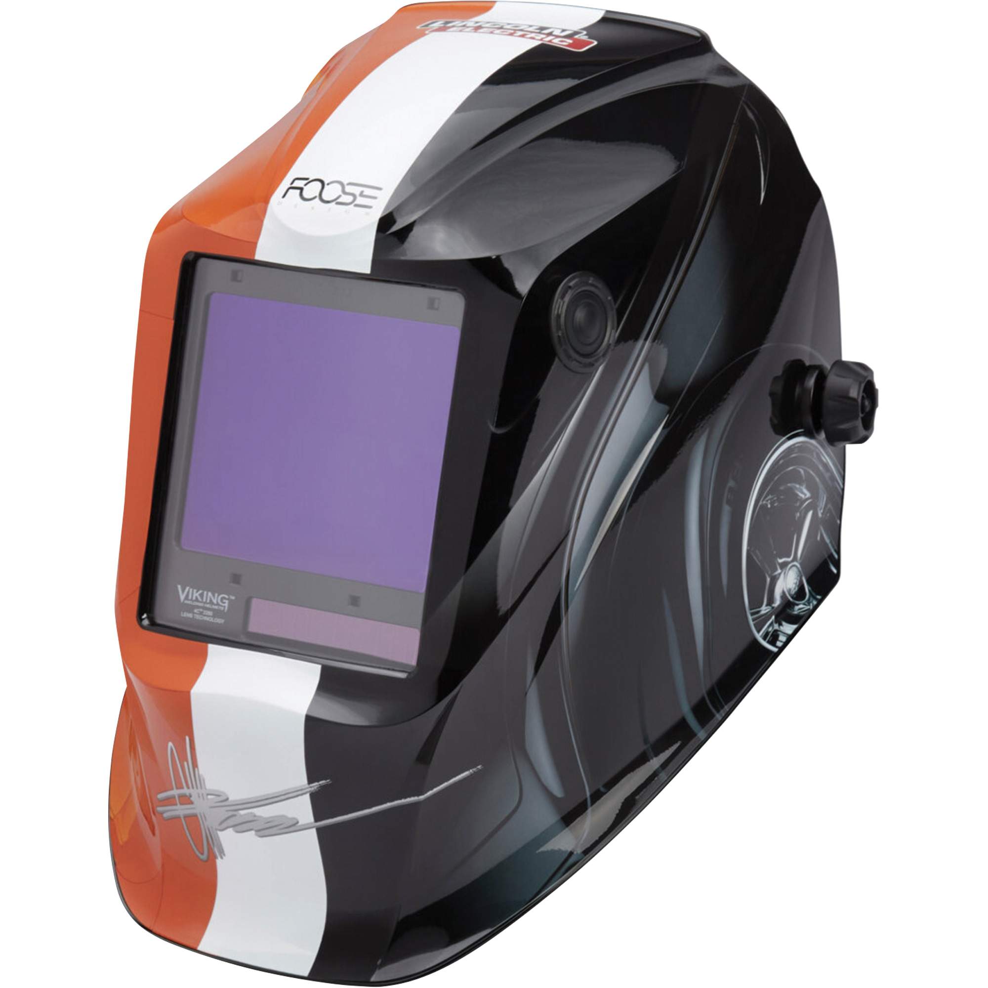 Masque de soudage VIKINGMC 3350 Foose MonarchMC, 3,74" lo x 3,34" la Champ de vision, Teinte 5 - 13
