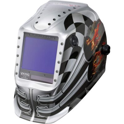 Masque de soudage VIKINGMC 3350 MotorheadMD, 3,74" lo x 3,34" la Champ de vision, Teinte 5 - 13