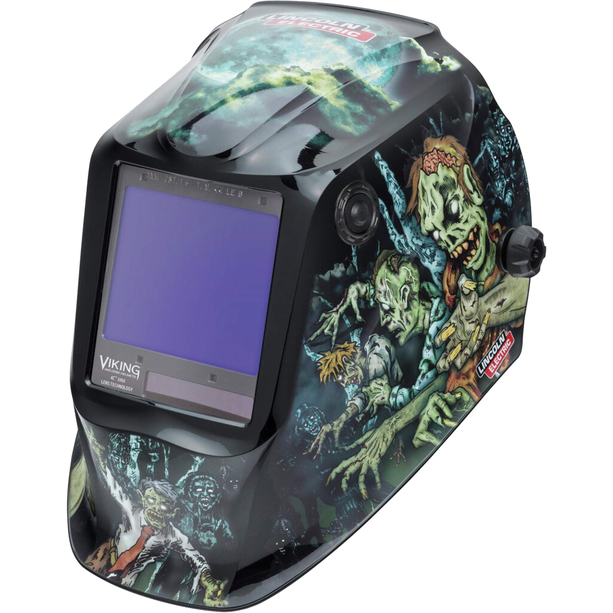 Masque de soudage VIKINGMC 3350 ZombieMC, 3,74" lo x 3,34" la Champ de vision, Teinte 5 - 13