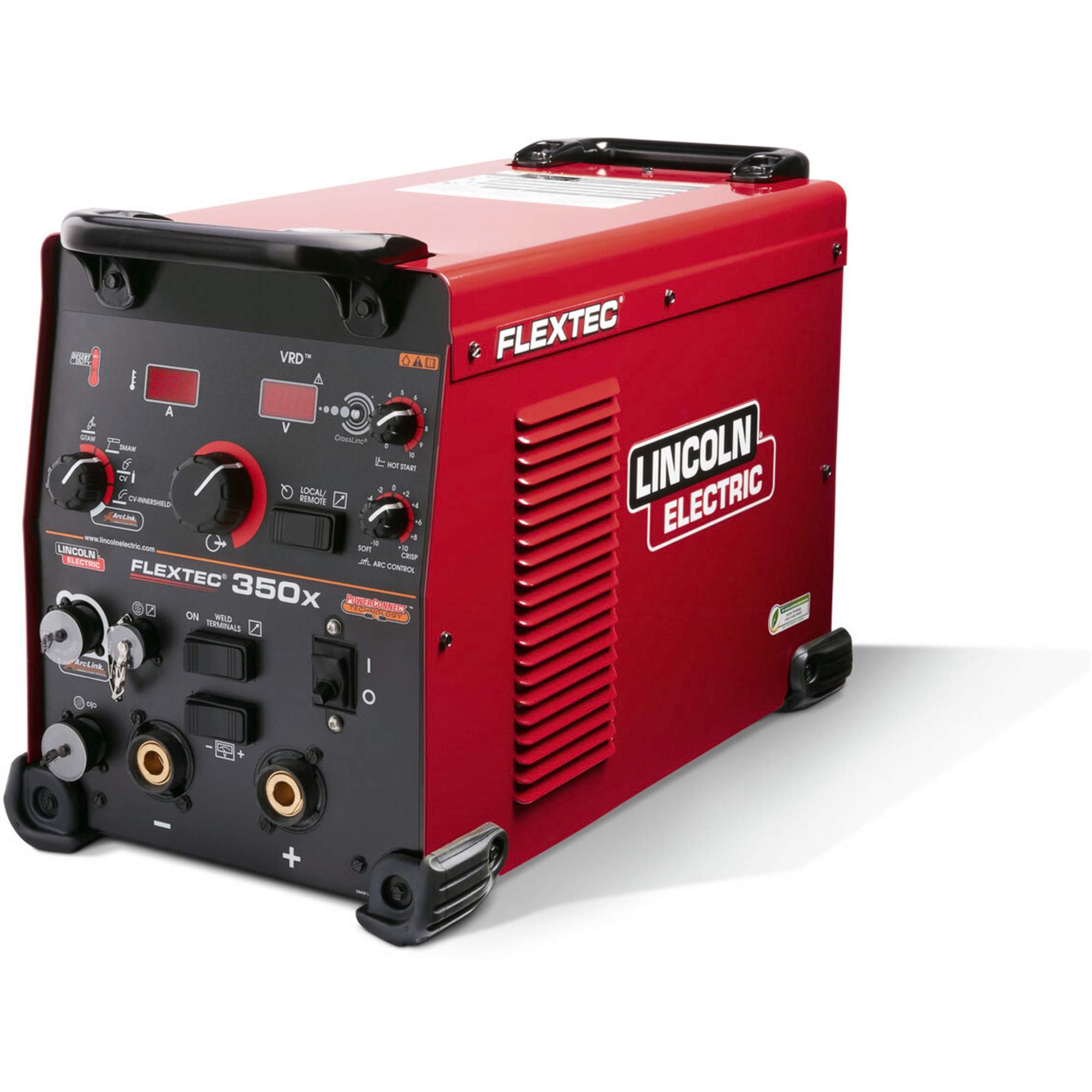 Source d'alimentation à multiprocédé PowerConnectMD FlextecMD 350X, 200 V/600 V, 1 Ph/3 Ph, 50/60 Hz
