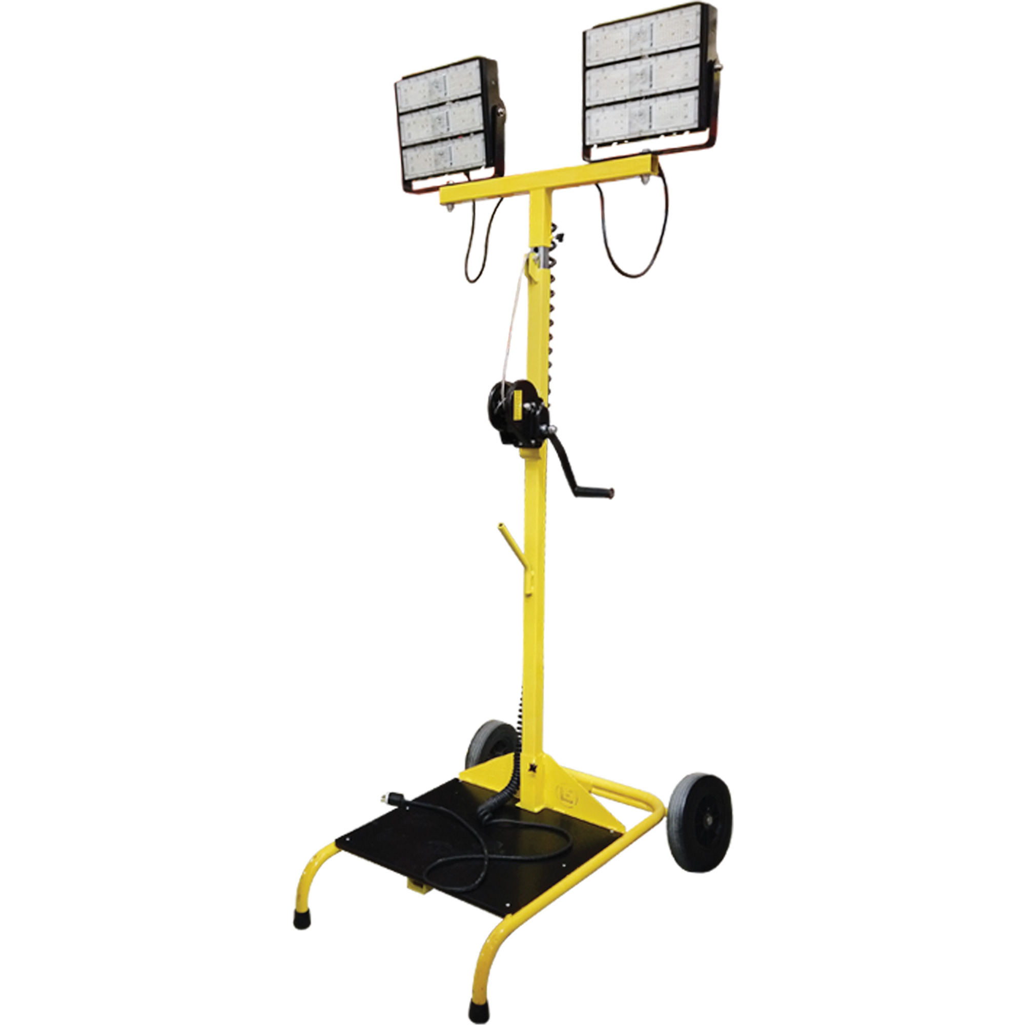 Chariot à lampe Beacon978 avec treuil, DEL, 150 W, 22500 lumens, Boîtier en Aluminium