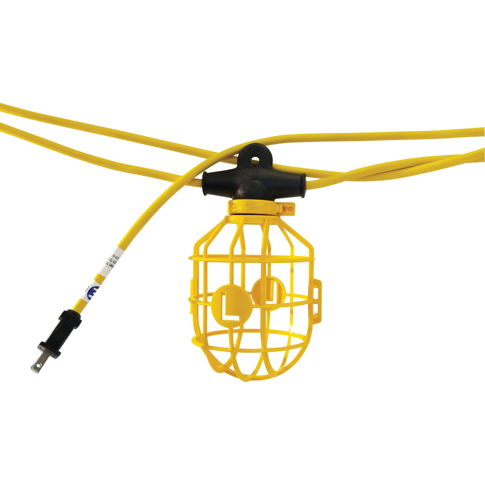 Courroie de lumières moulée et robuste, 5 Lumières, 600" lo, Boîtier en Plastique