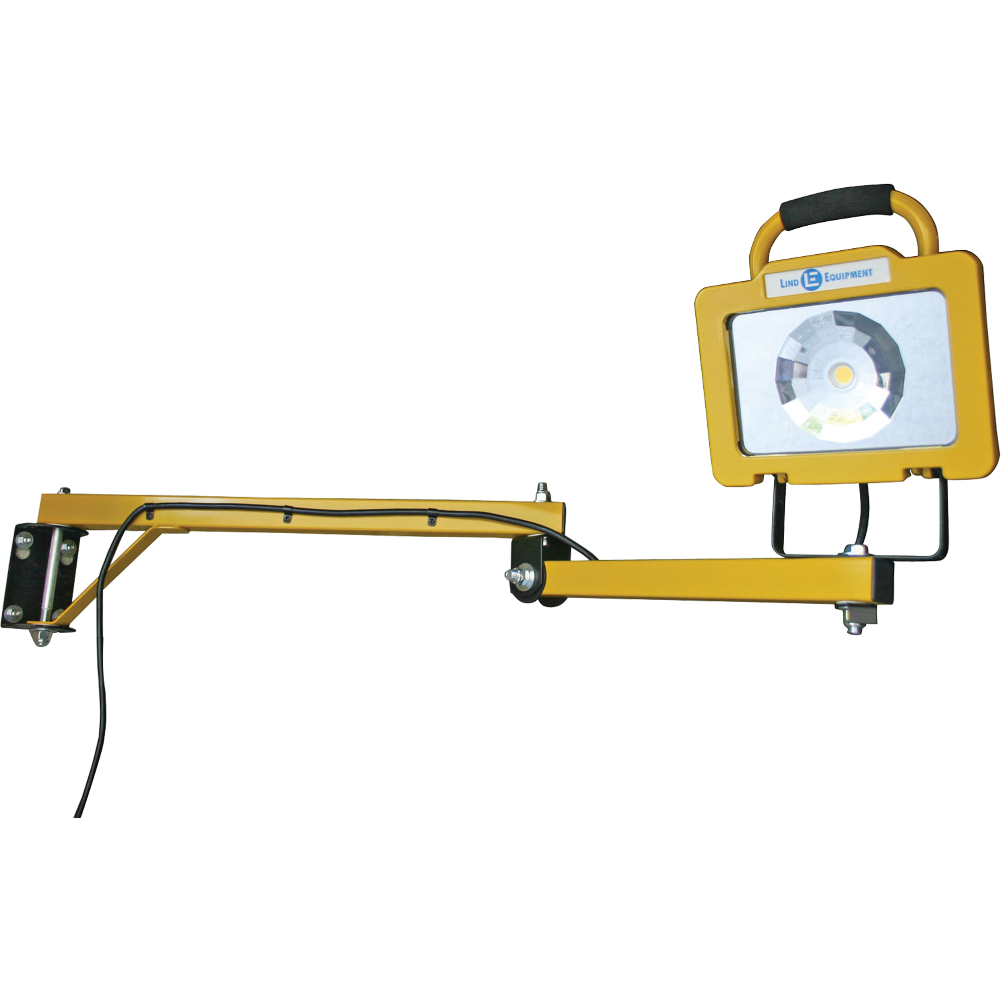 Lampe robuste pour quais, Bras 40", 38 W, Ampoule DEL, Métal