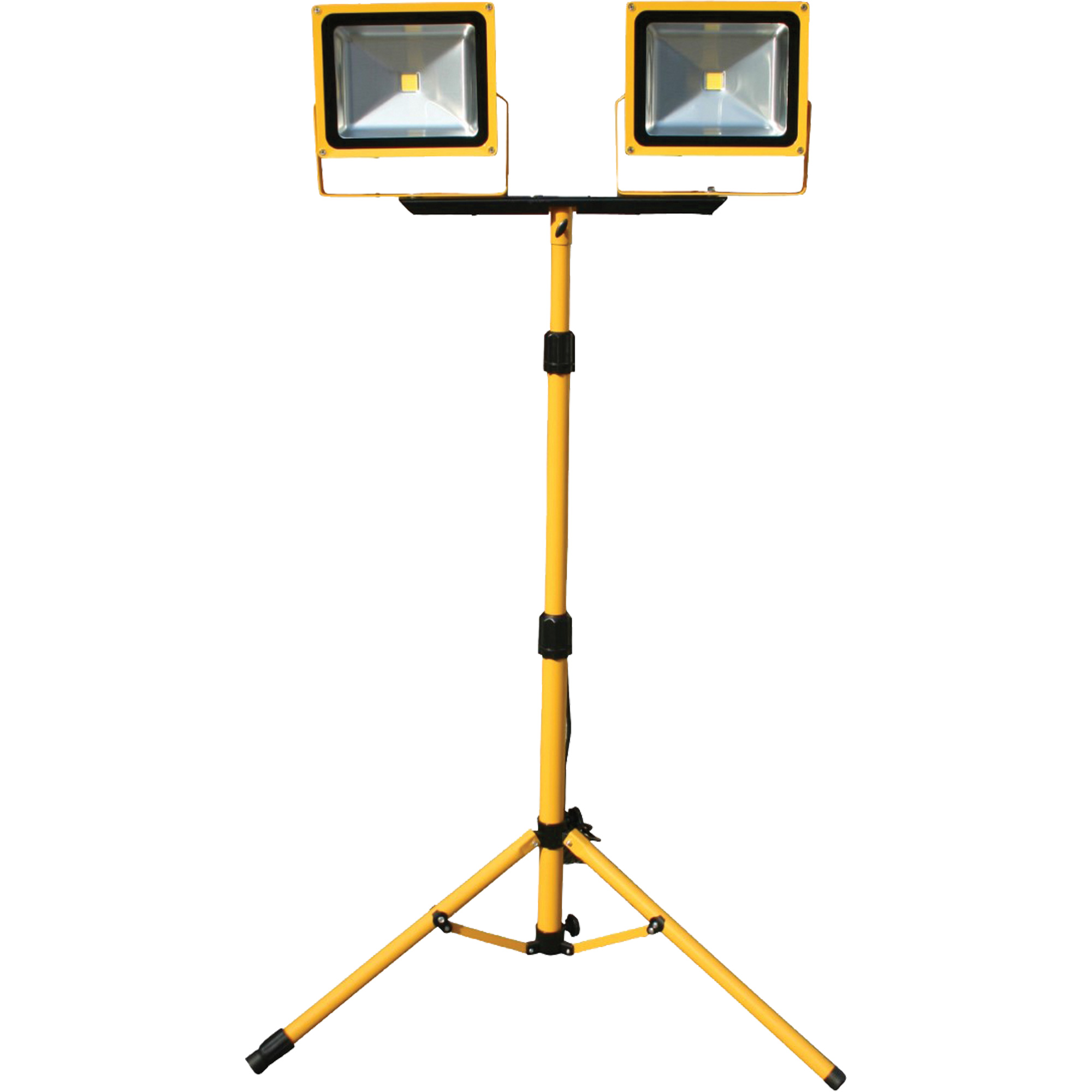 Projecteurs portatifs et rechargeables, DEL, 30 W, 6000 lumens, Boîtier en Aluminium