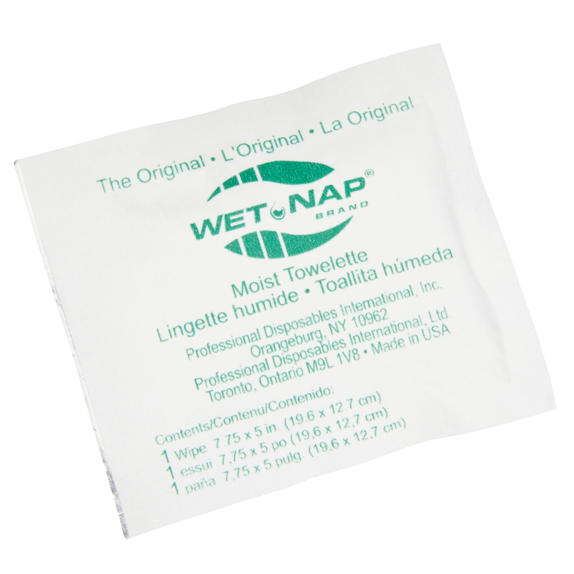 Lingettes humides nettoyantes pour les mains, Serviette