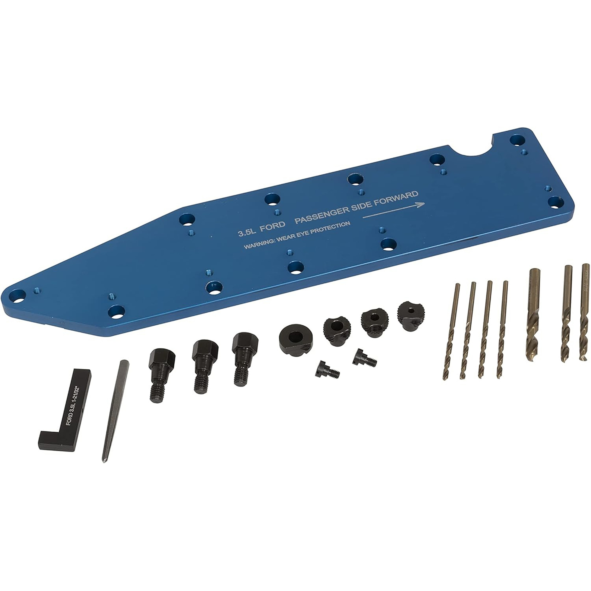 Gabarit de perçage pour installation sur collecteur pour Ford 3,5 L Ecoboost
