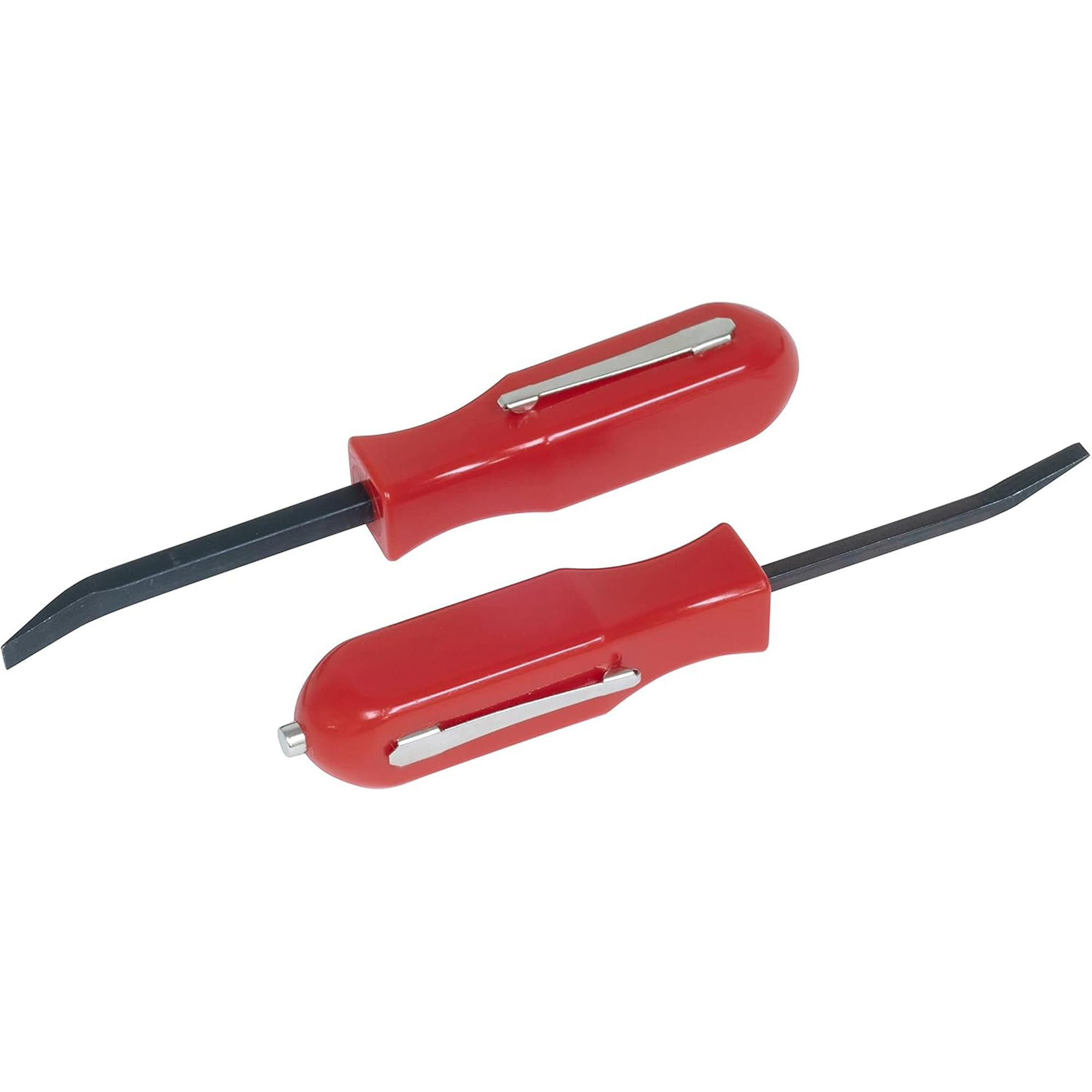 Jeu de 2 pieds-de-biche de poche, 1/8"/3/16" la x 4-1/2" lo