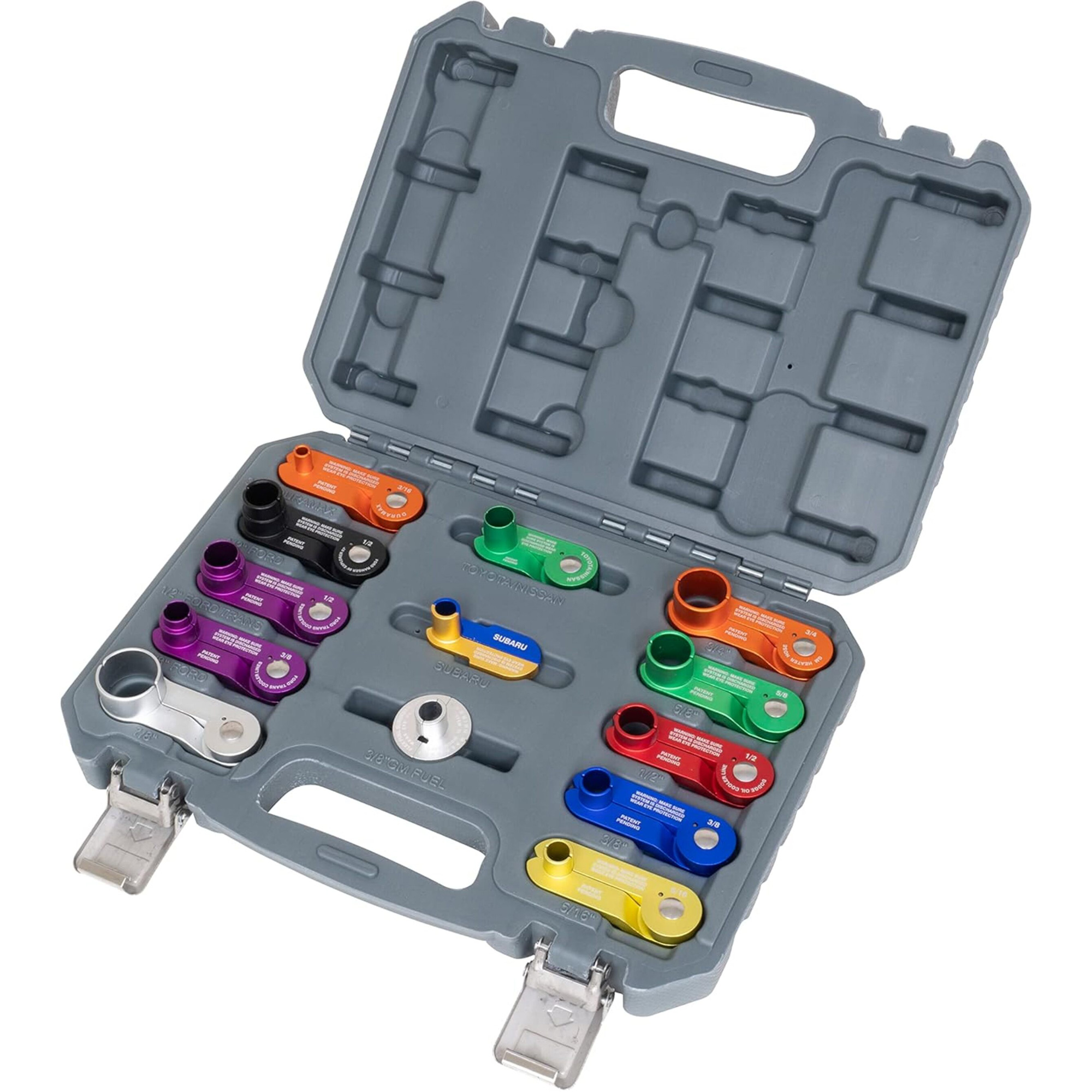 Jeu de déconnexions à ressort en aluminium 13 mcx