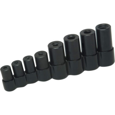 Jeu de douilles pour taraud, 8 Morceaux, Prise de 1/4"/3/8"
