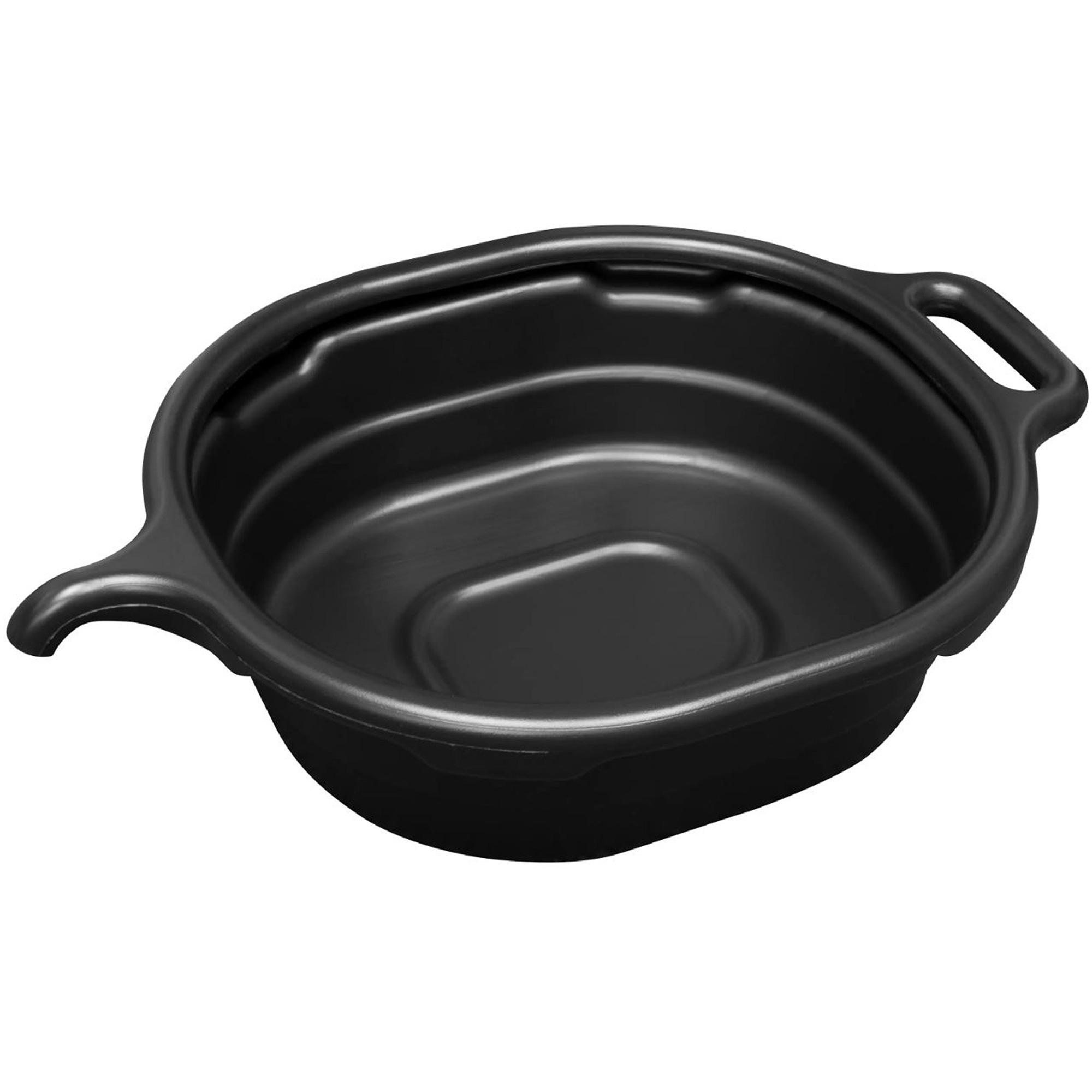 Plateau de drainage ovale noir