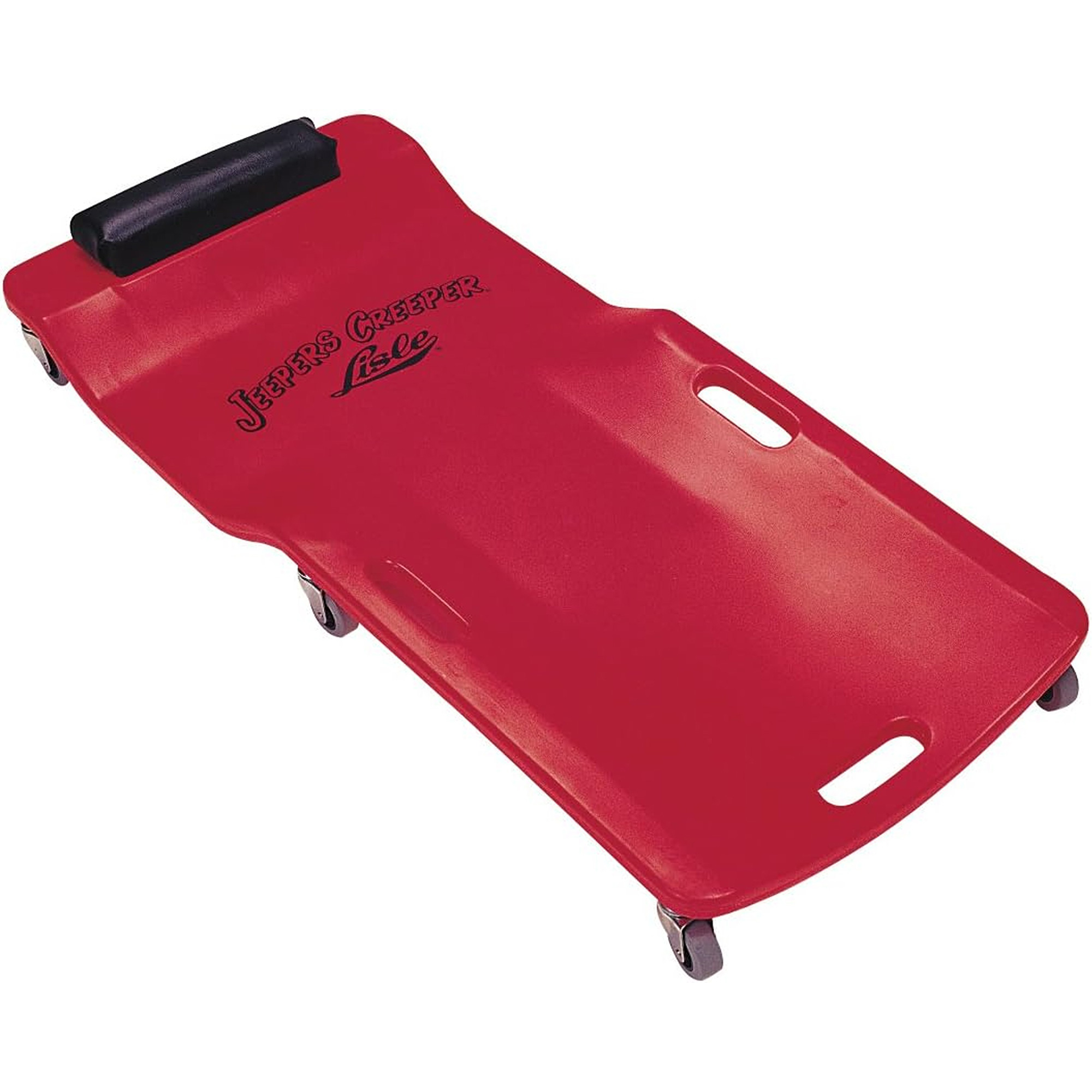 Sommier rouge à profil bas, en plastique robuste