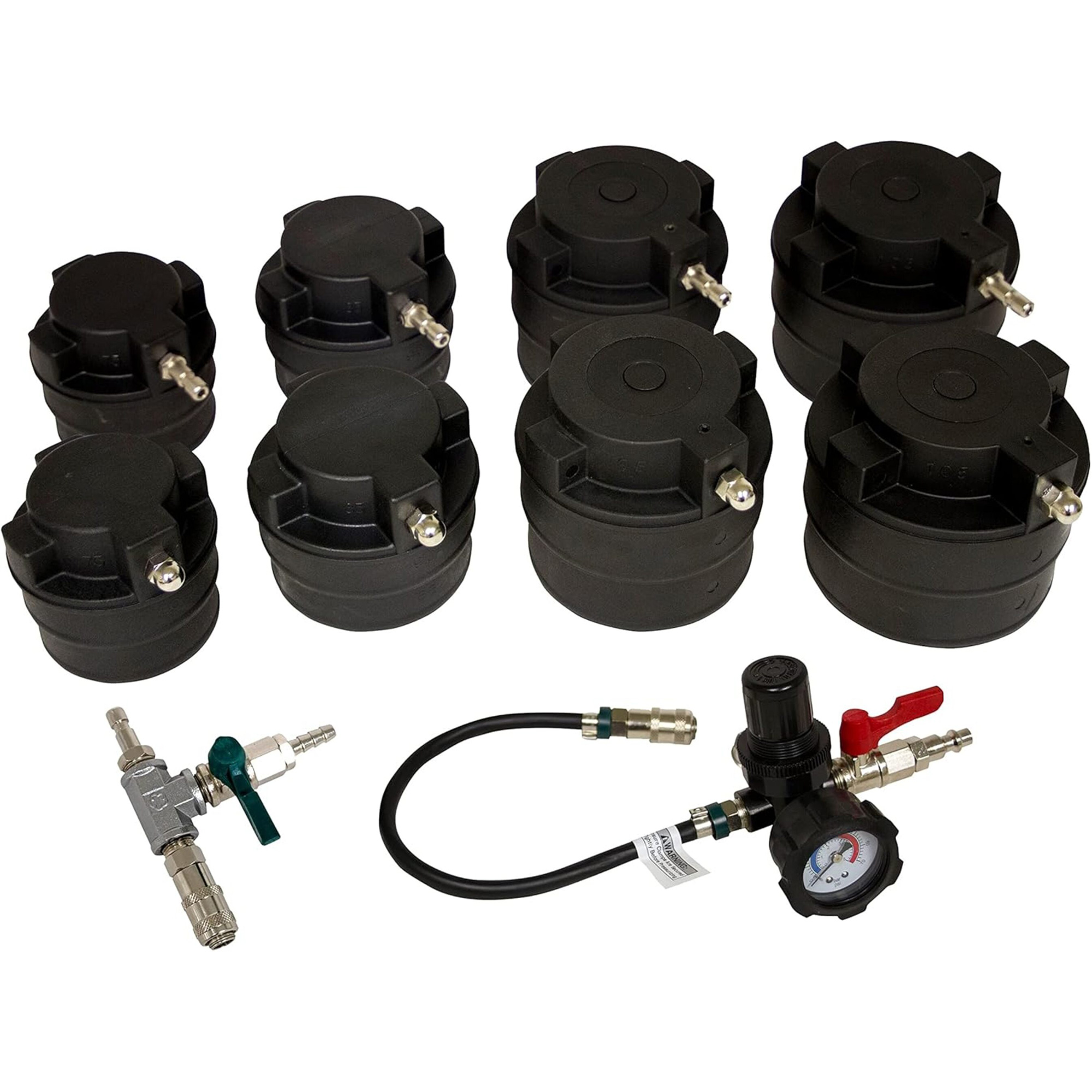 Trousse de test du système d'air turbo HD avec adaptateur fumigène 10 mcx