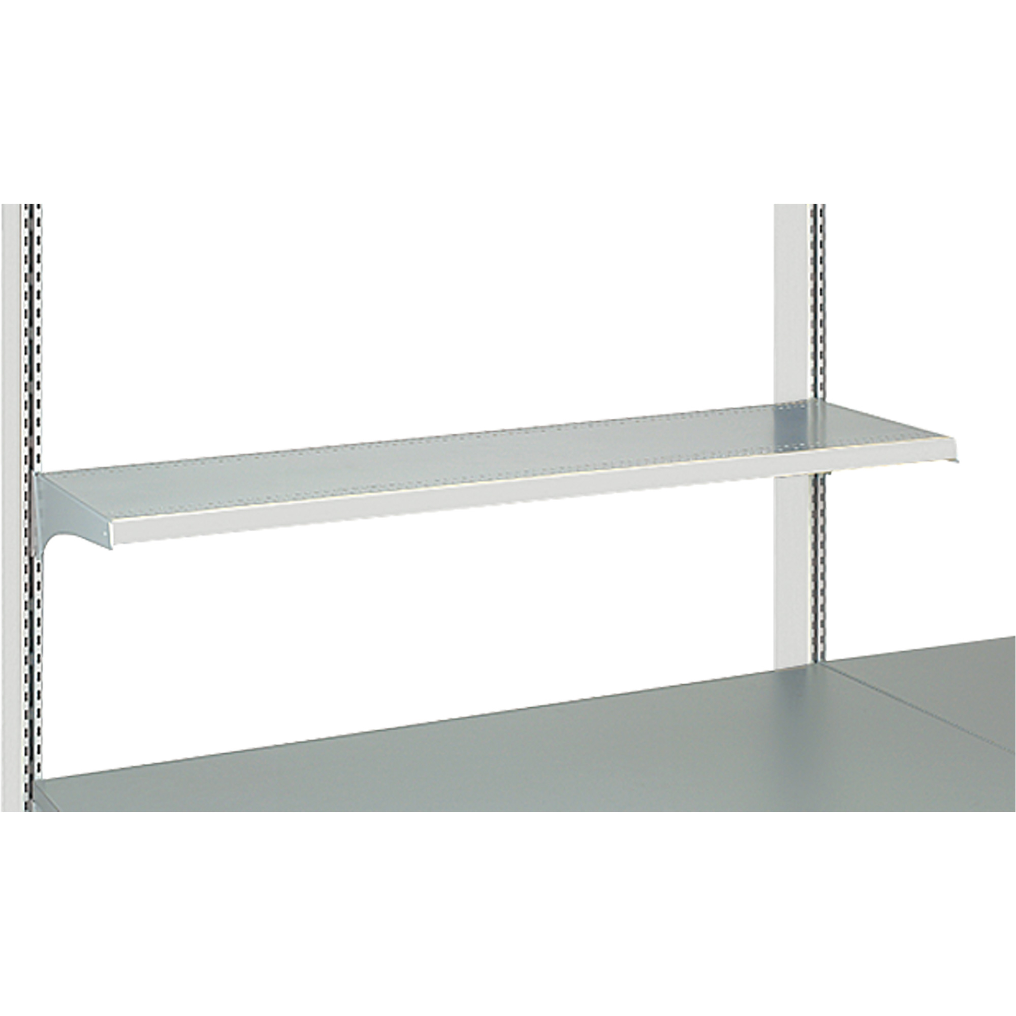 Postes de travail modulaires ergonomiques - Tablettes en acier robuste