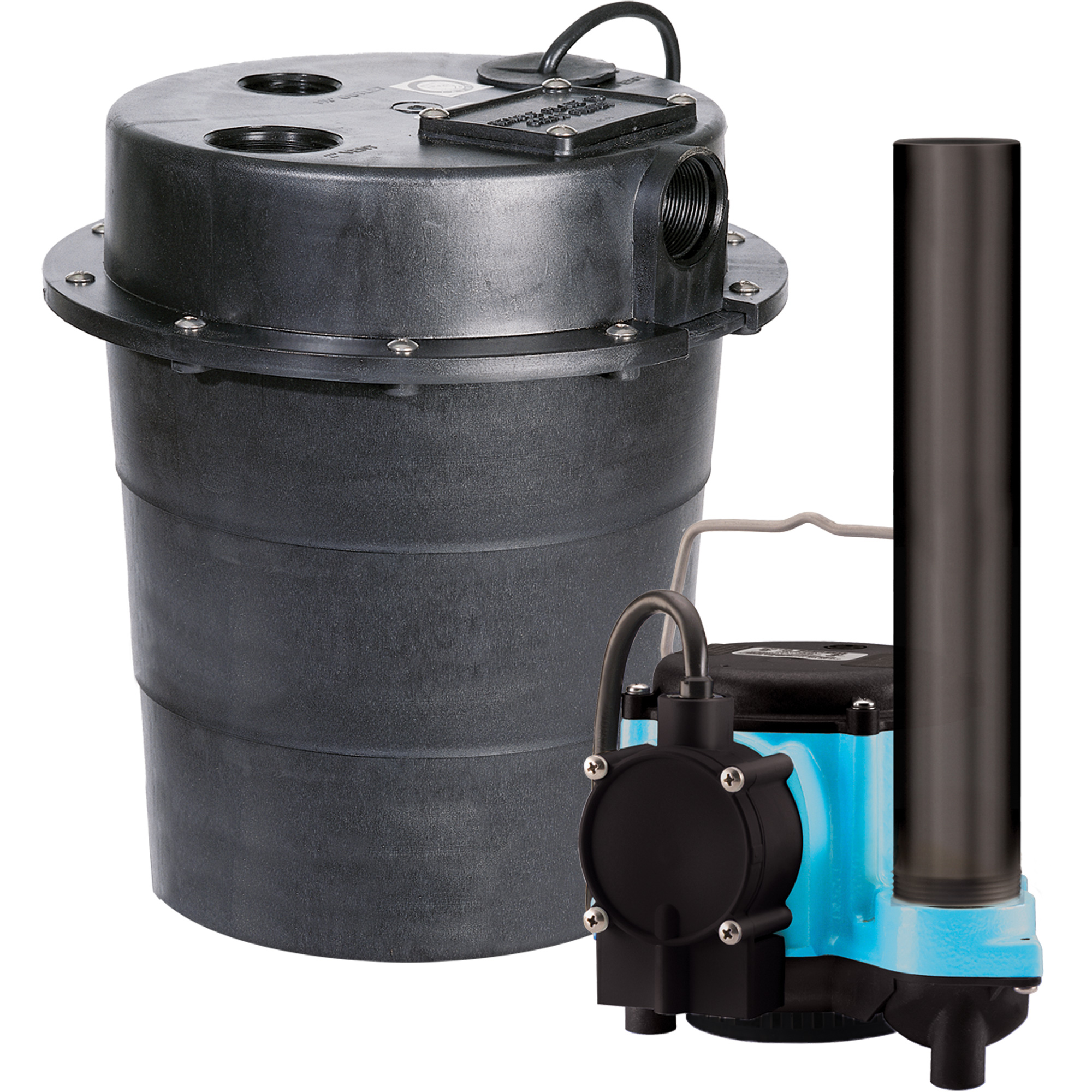Pompe imergée série WRS, 45 gal./min, 115 V, 9 A, 1/3 CV