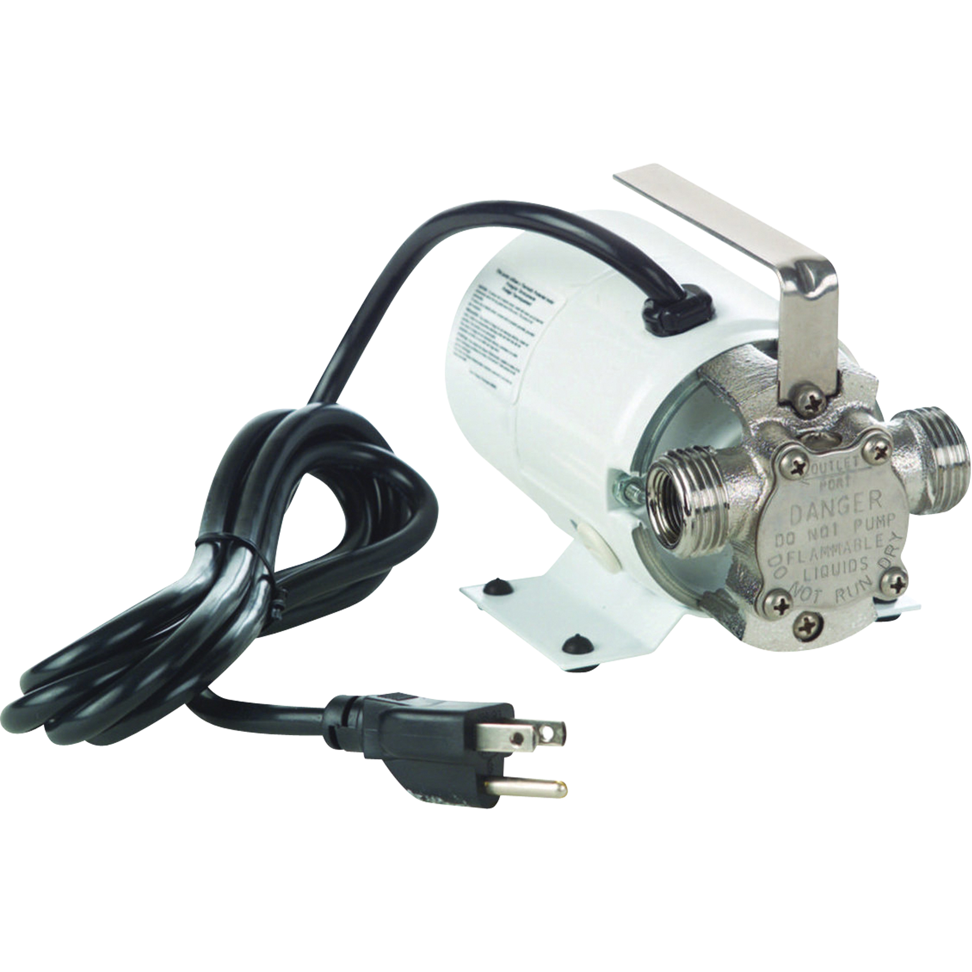 Pompes de transfert à amorçage automatique, non submersibles en laiton plaque - Pompe seulement, 115 V, 360 gal./h, 1/10 CV