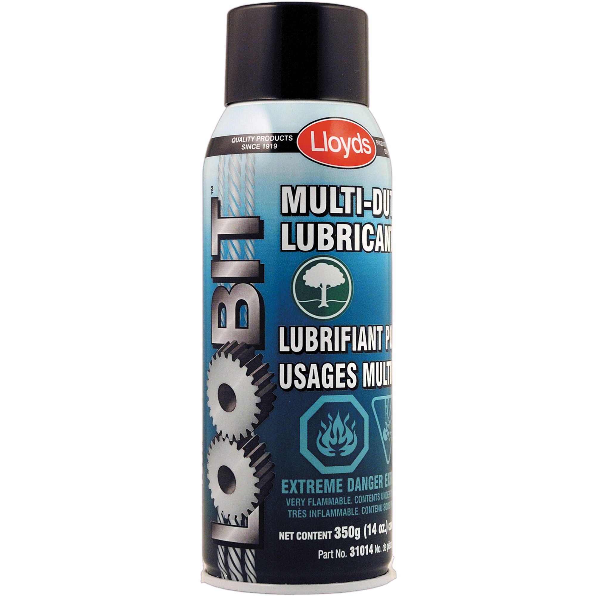Lubrifiant polyvalent et apprêt pour câble d’acier, Canette aérosol