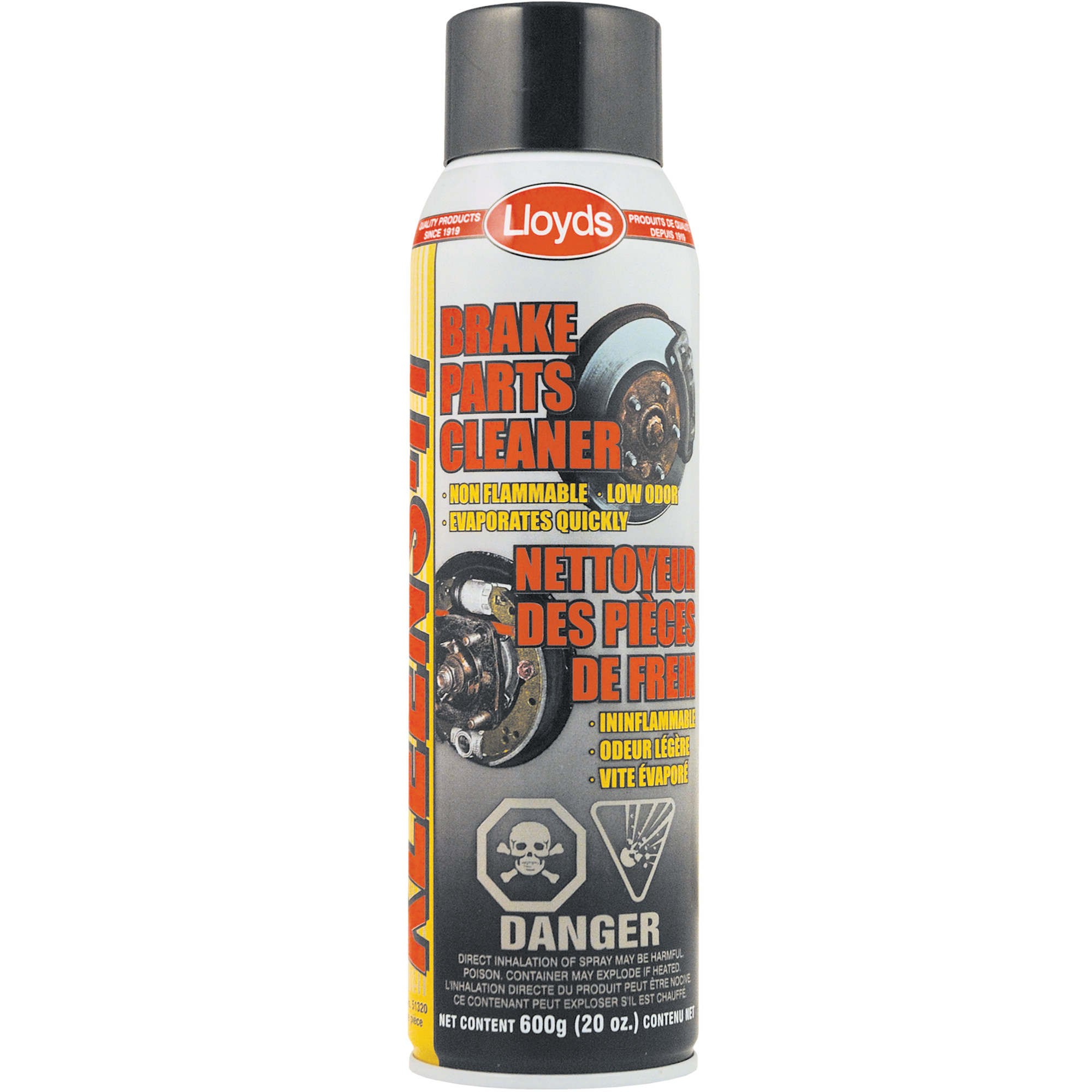 Produit nettoyant ininflammable pour freins Kleens-It, Canette aérosol