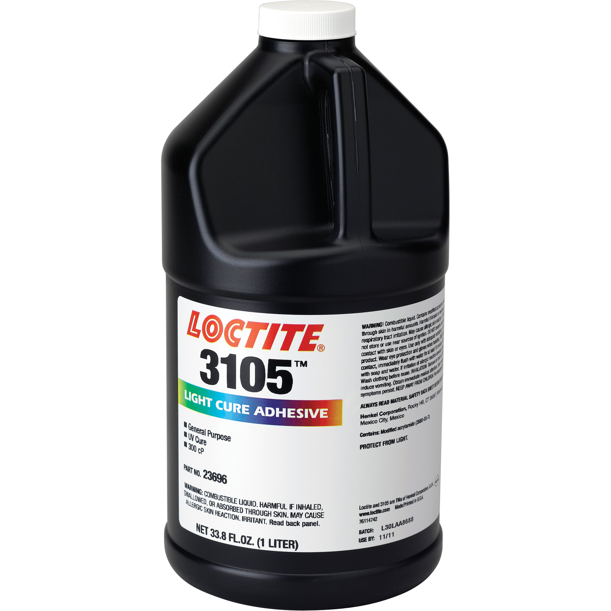 Acrylique à séchage par photo polymérisation 3105, 1 L